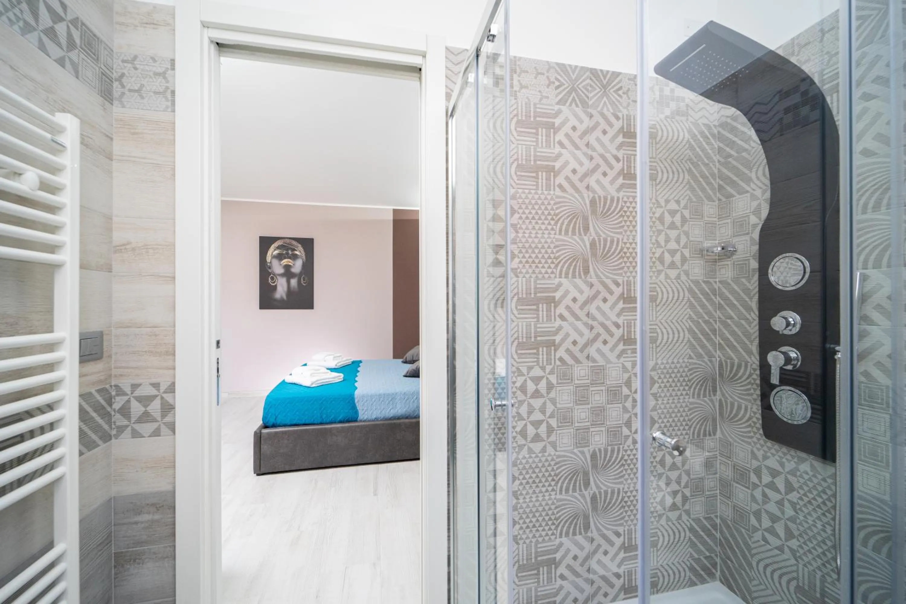 Bed in B&B Golden House & spa