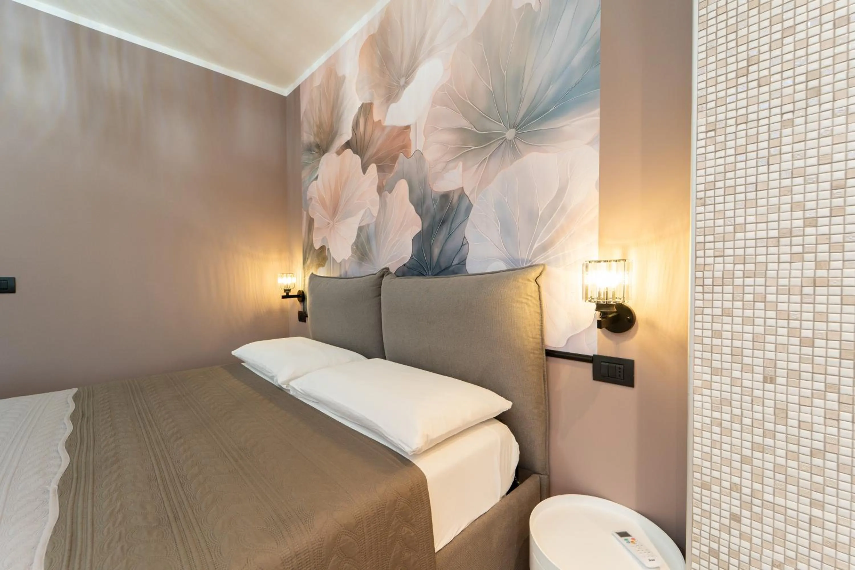 Bed in B&B Golden House & spa