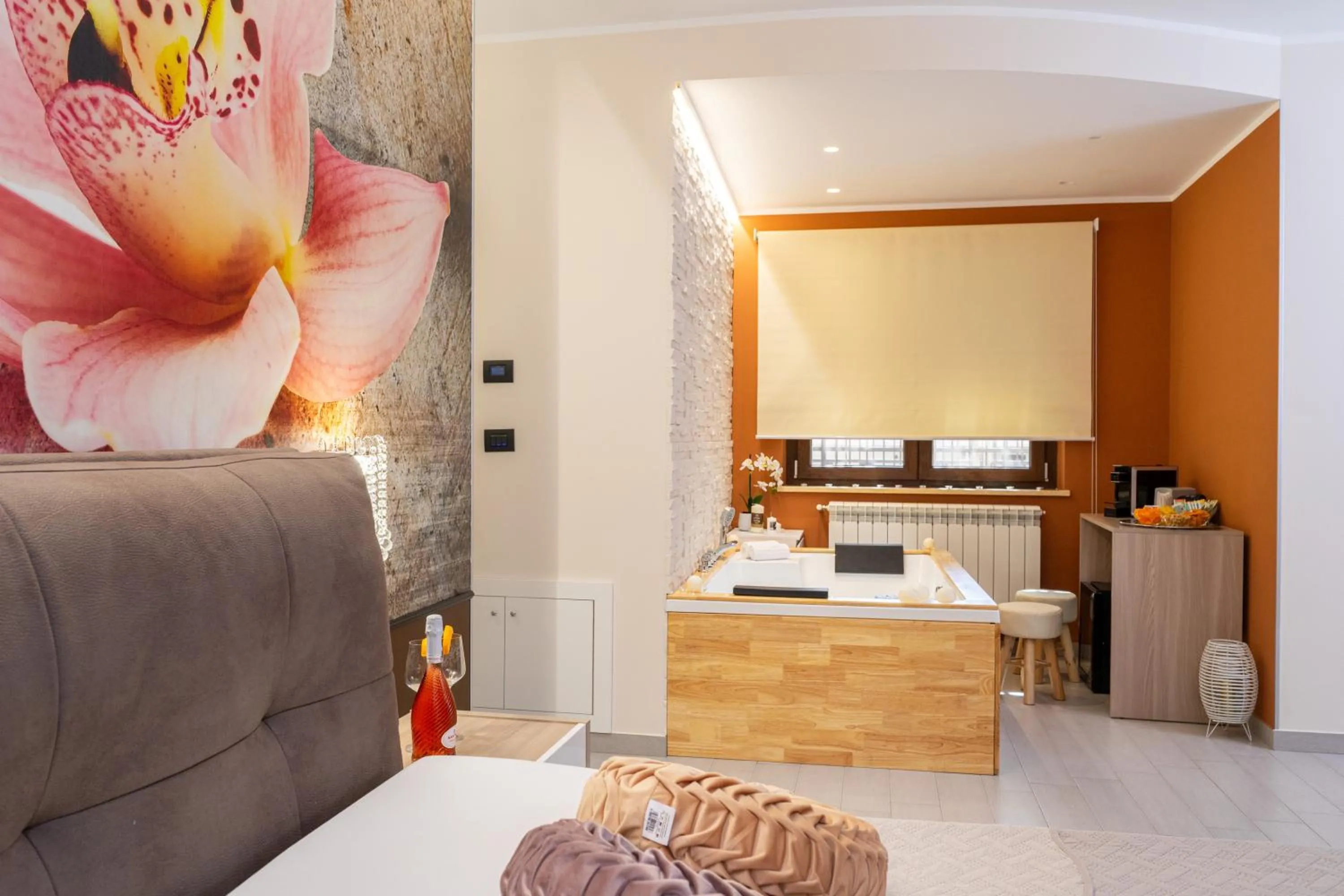 Bed in B&B Golden House & spa