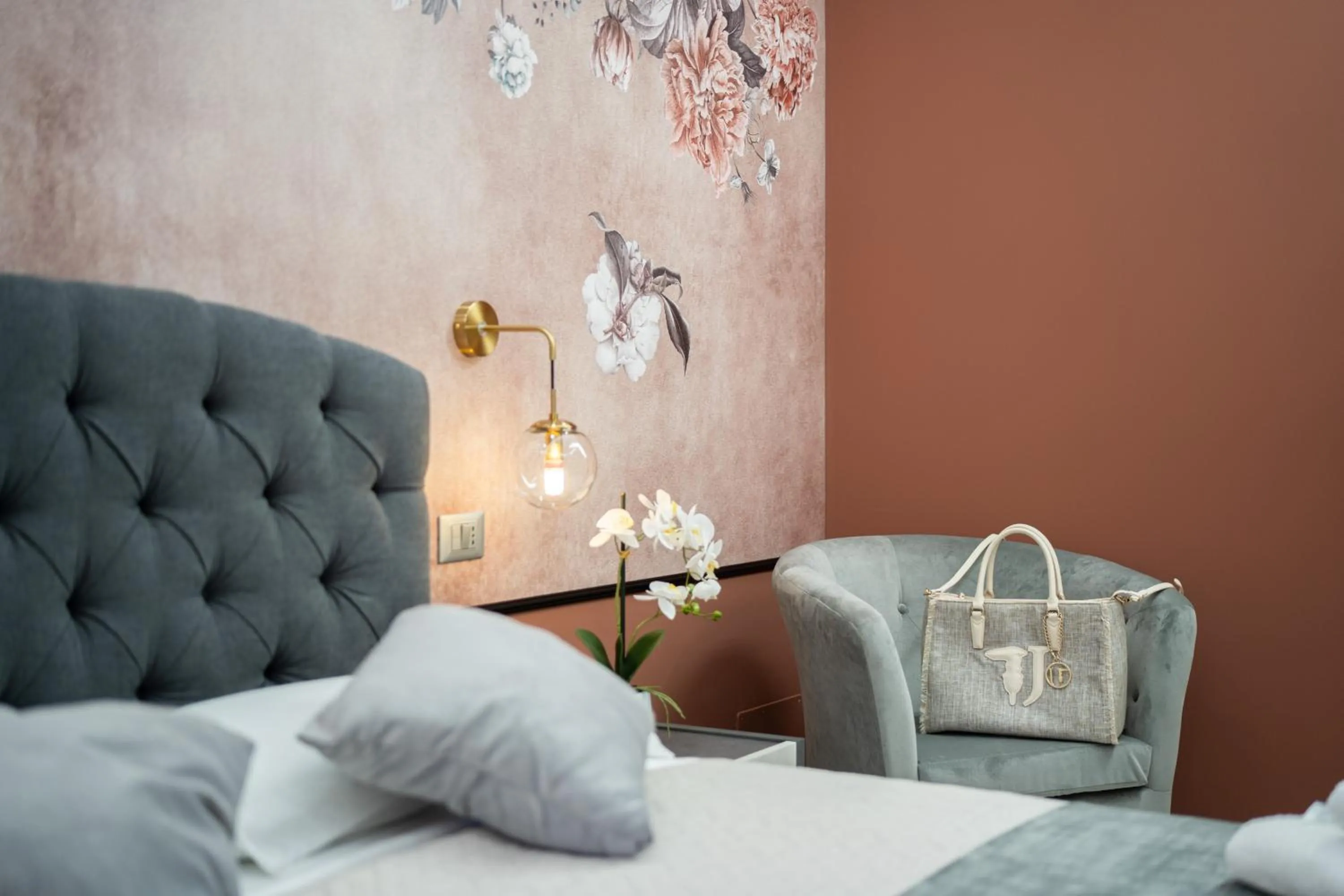 Bed in B&B Golden House & spa