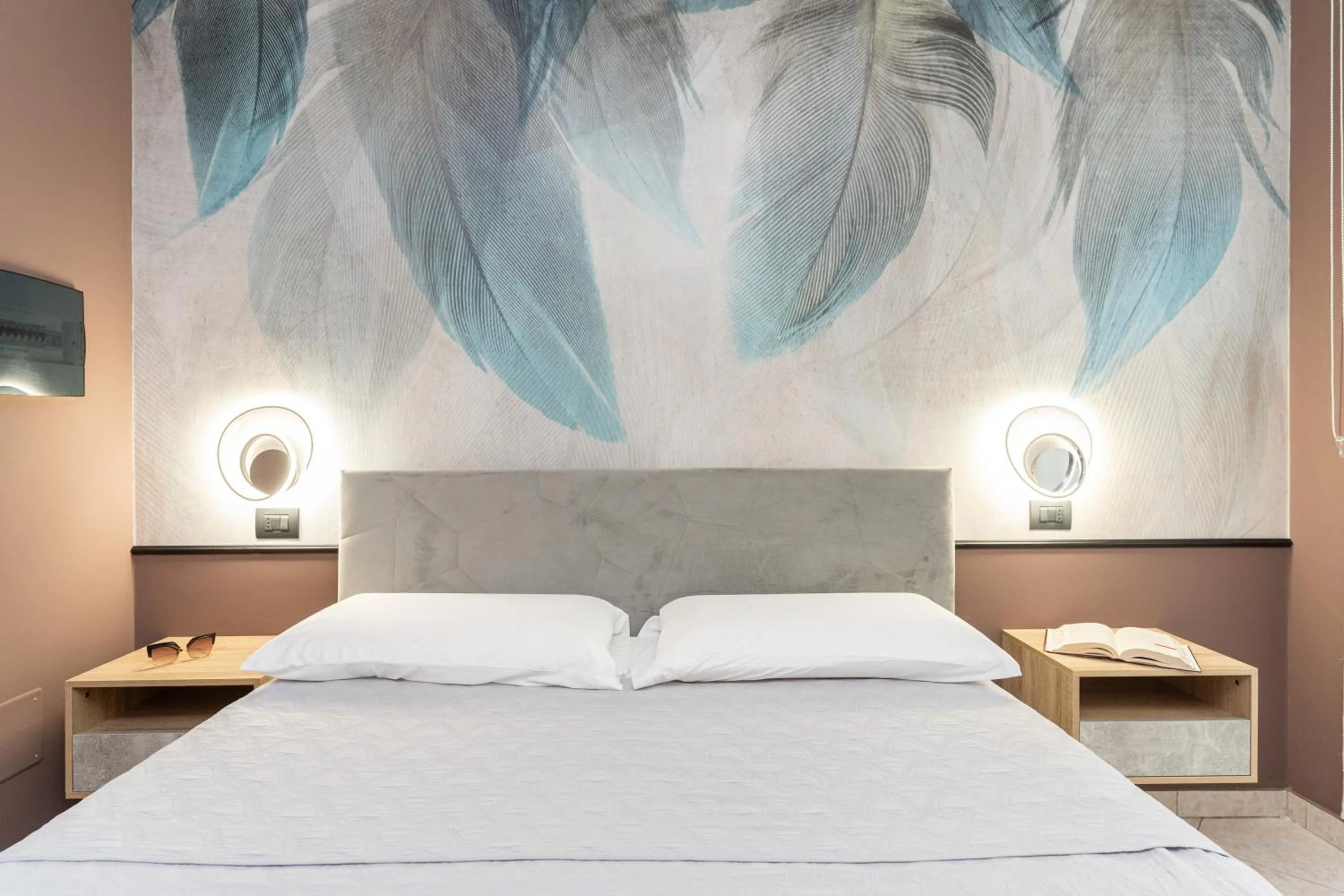 Bed in B&B Golden House & spa