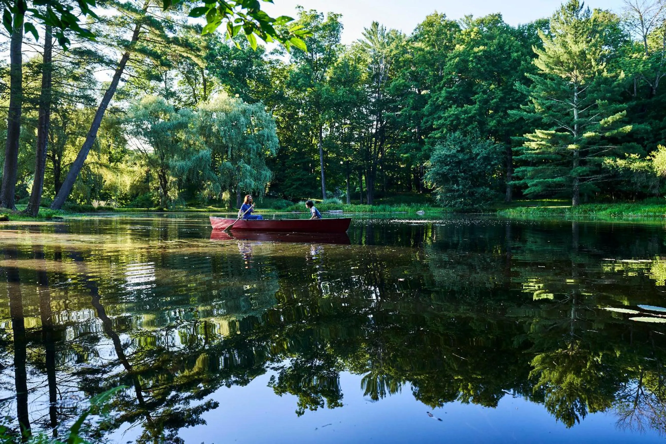 Lake view in The Mayflower Inn & Spa, Auberge Collection