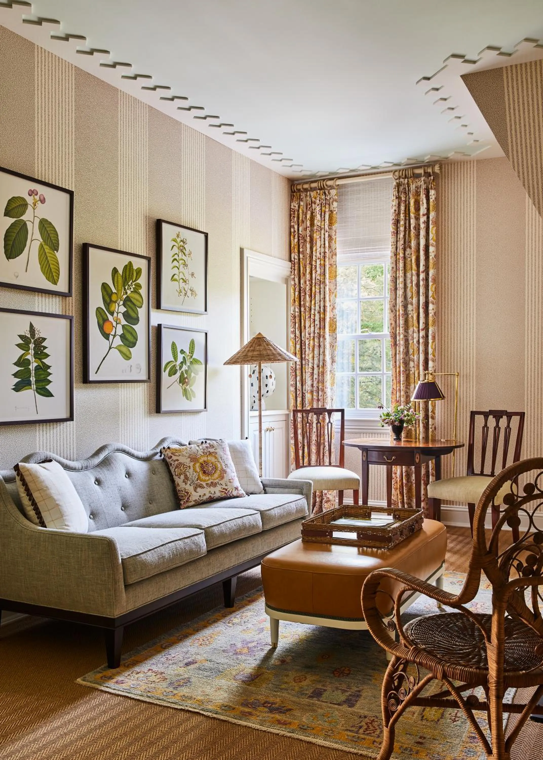 Seating area in The Mayflower Inn & Spa, Auberge Collection