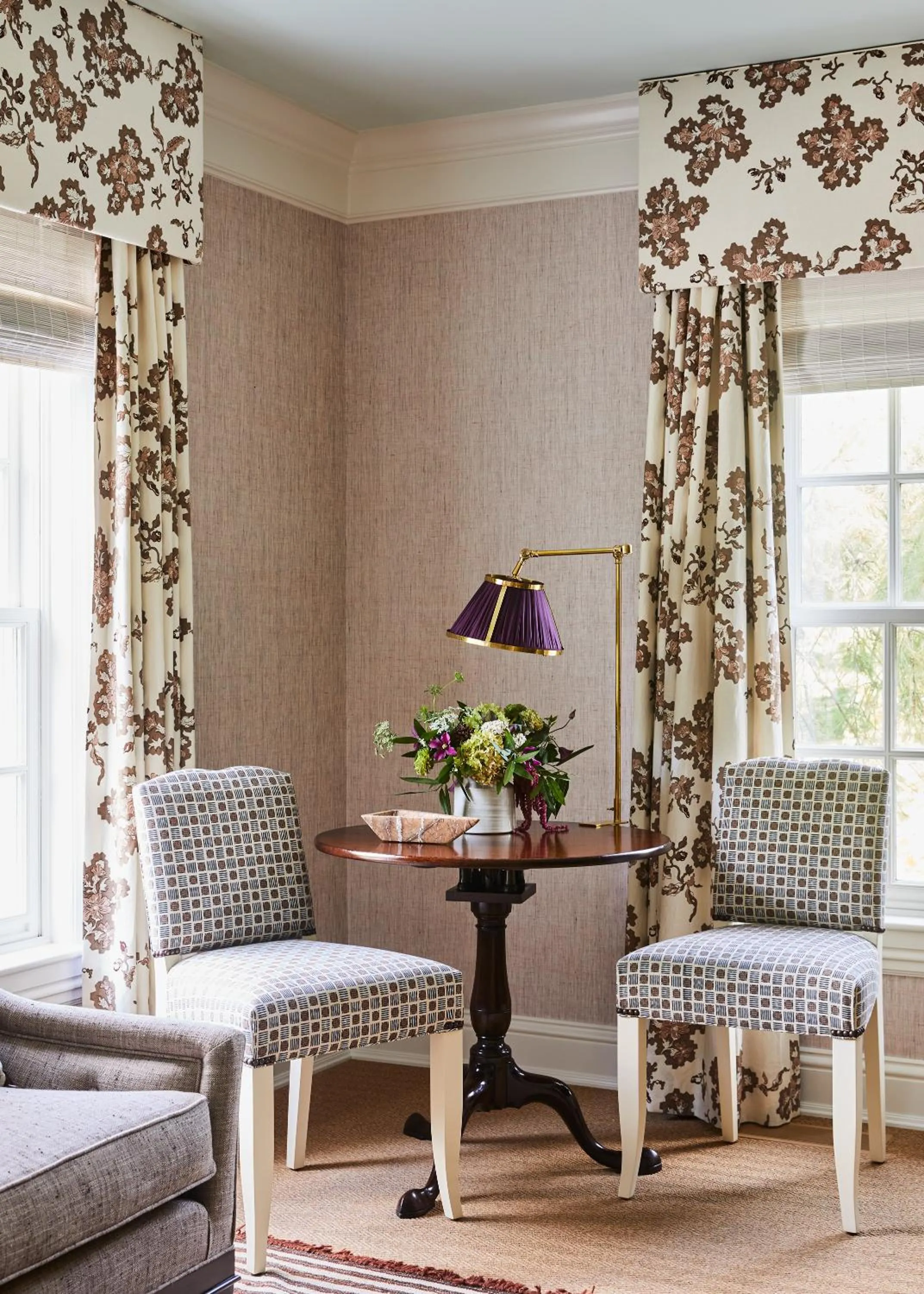 Seating area in The Mayflower Inn & Spa, Auberge Collection