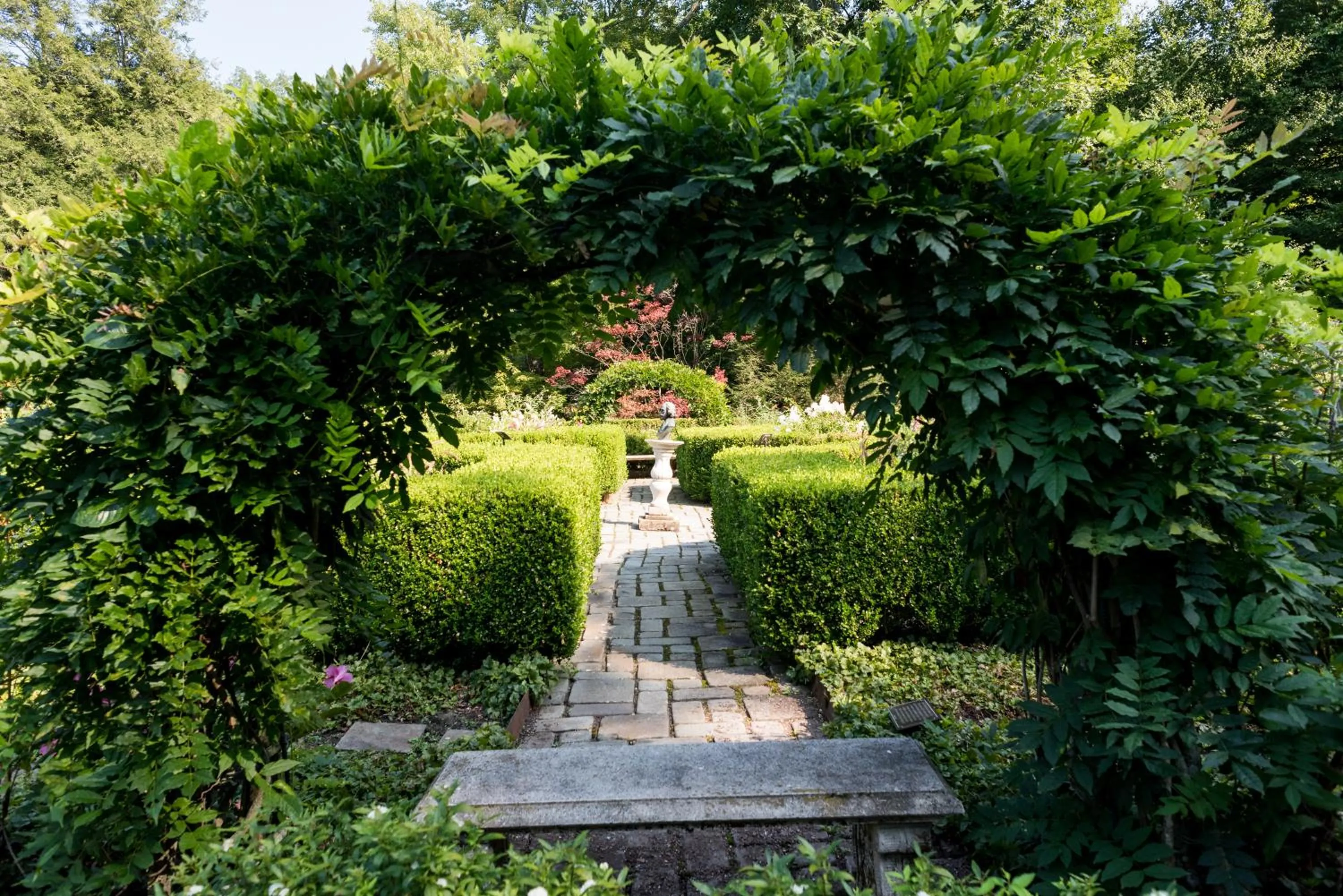 Garden in The Mayflower Inn & Spa, Auberge Collection