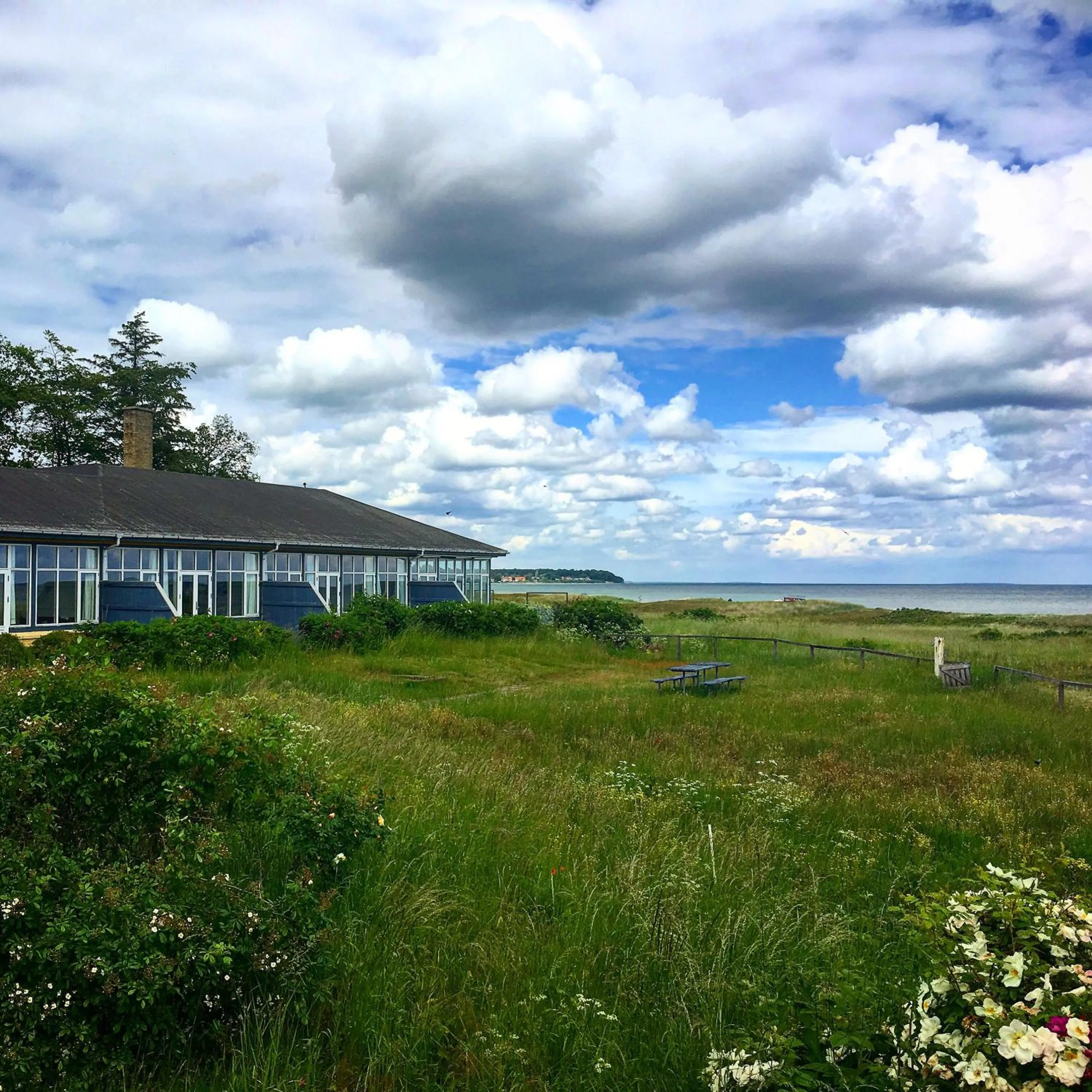 Property building in Skærven Beachfront Apartments and Cottage