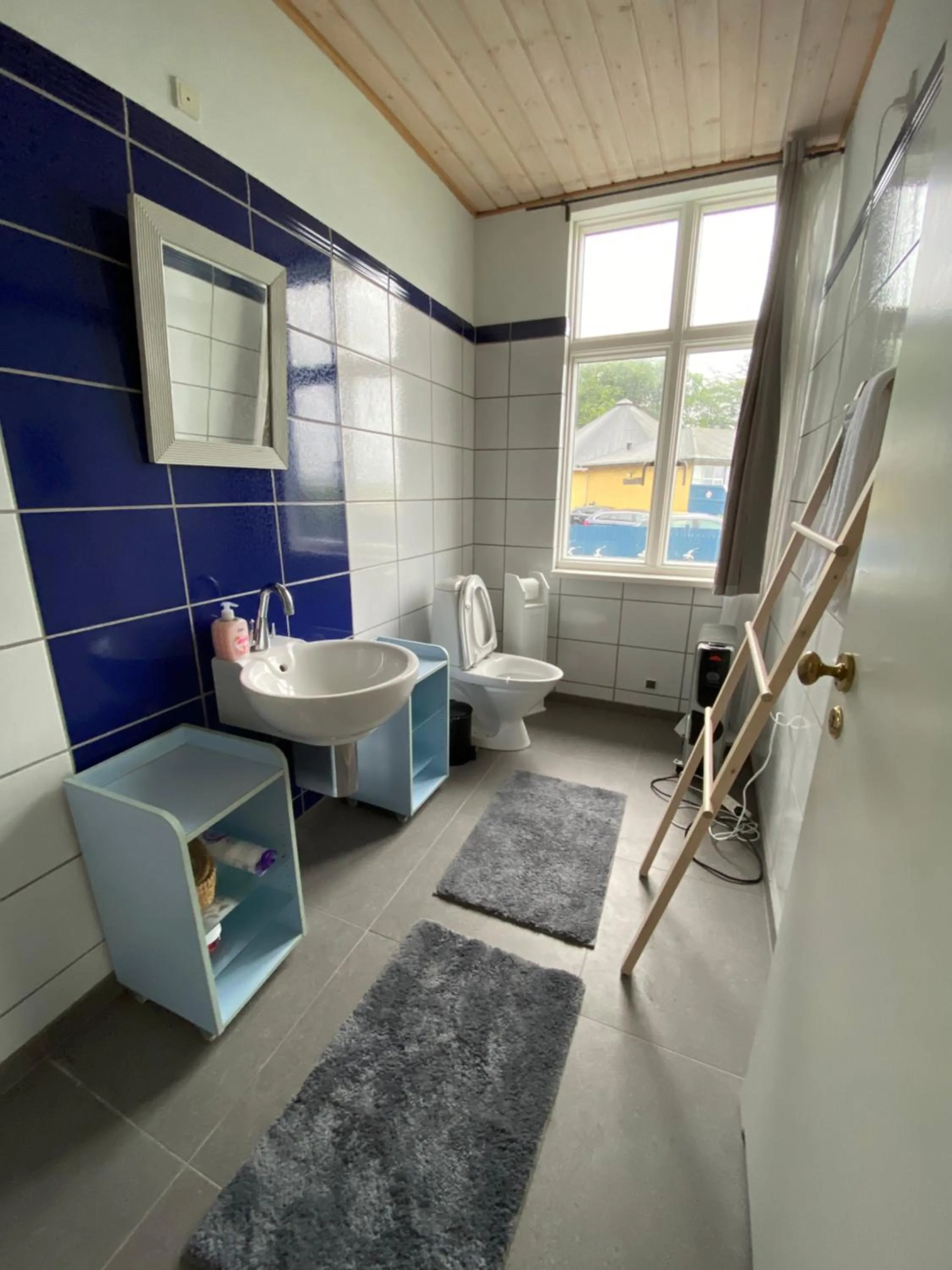Bathroom in Skærven Beachfront Apartments and Cottage