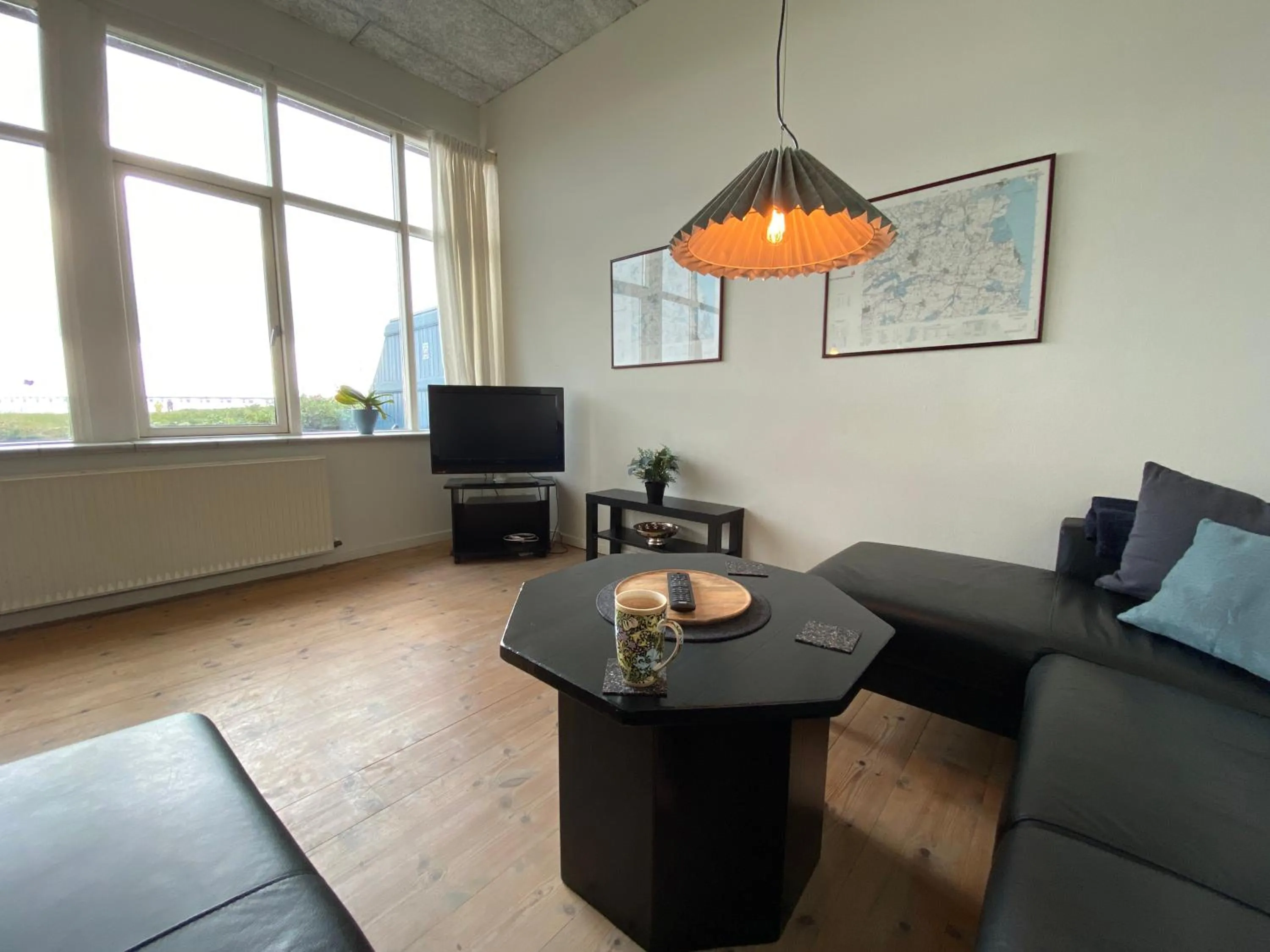 Living room in Skærven Beachfront Apartments and Cottage