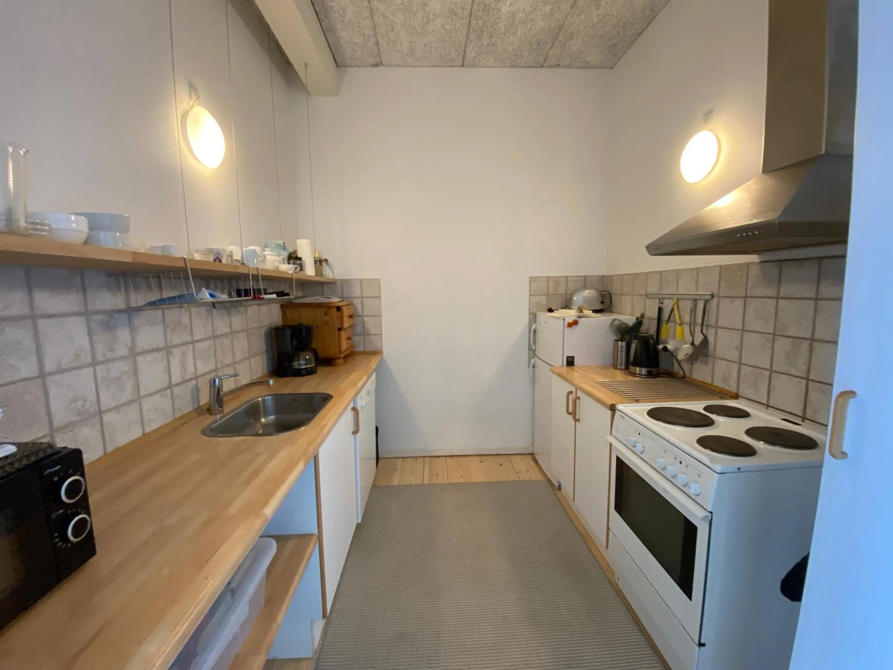 Coffee/tea facilities in Skærven Beachfront Apartments and Cottage