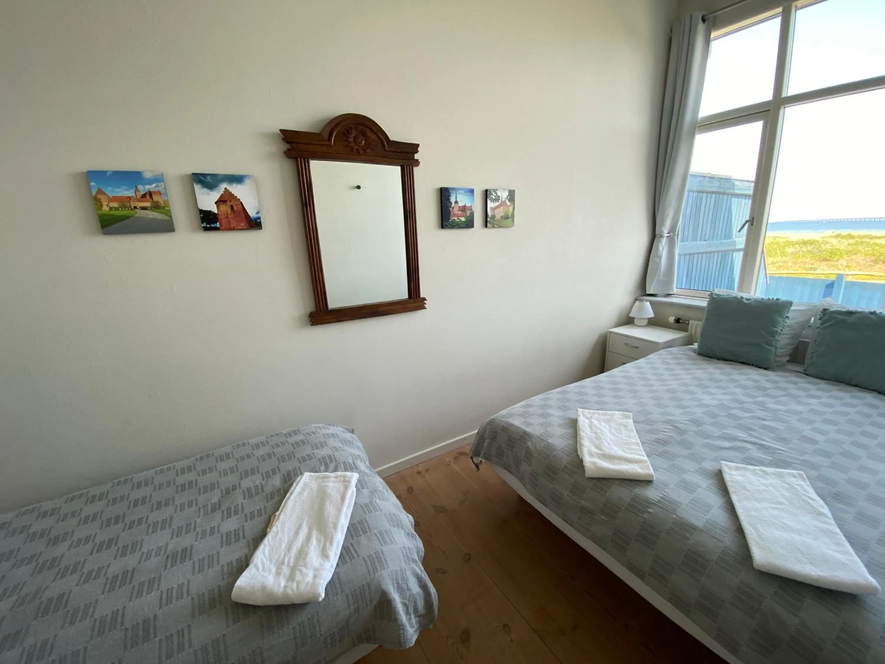 Bed in Skærven Beachfront Apartments and Cottage