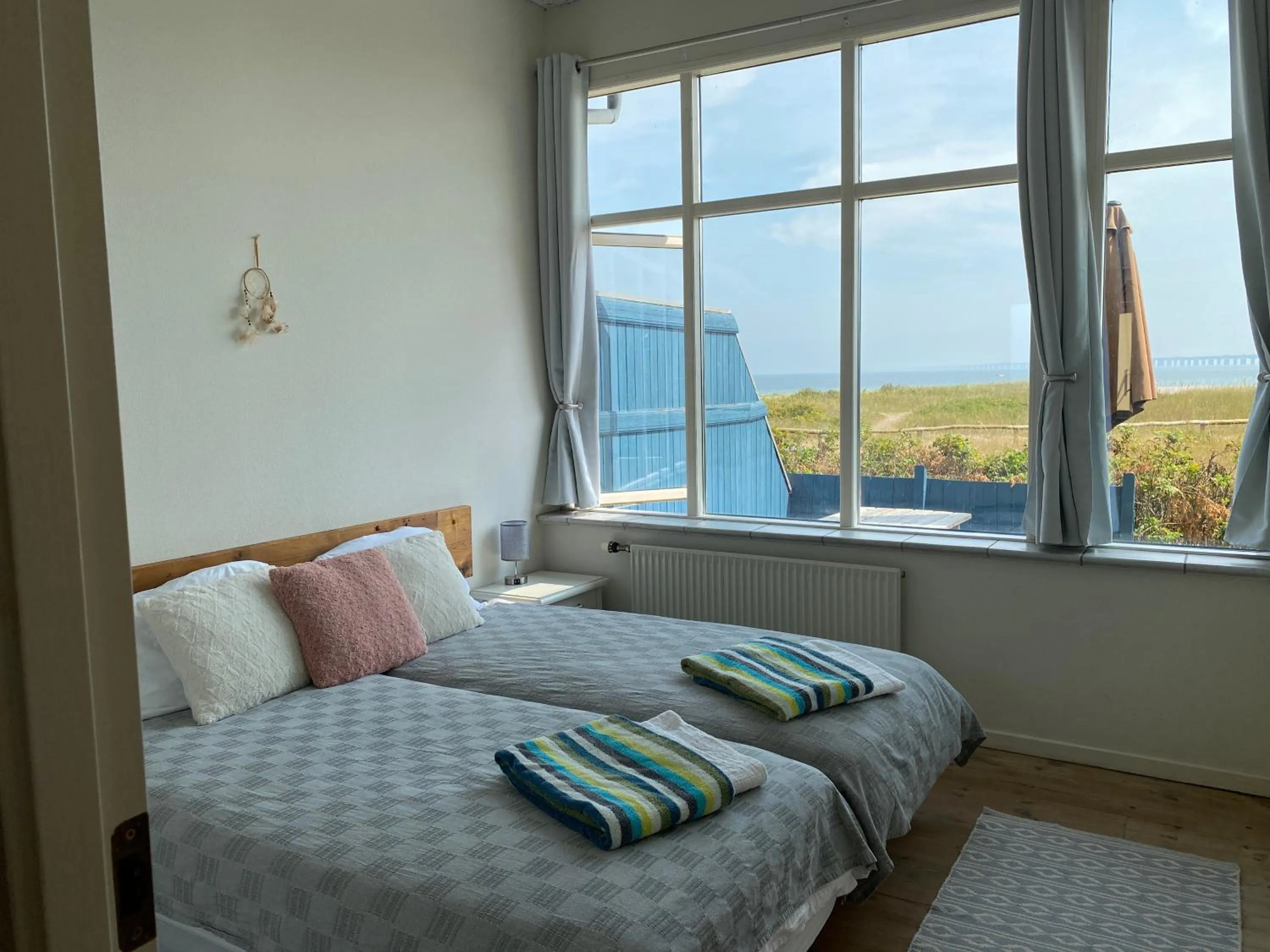 Bed in Skærven Beachfront Apartments and Cottage
