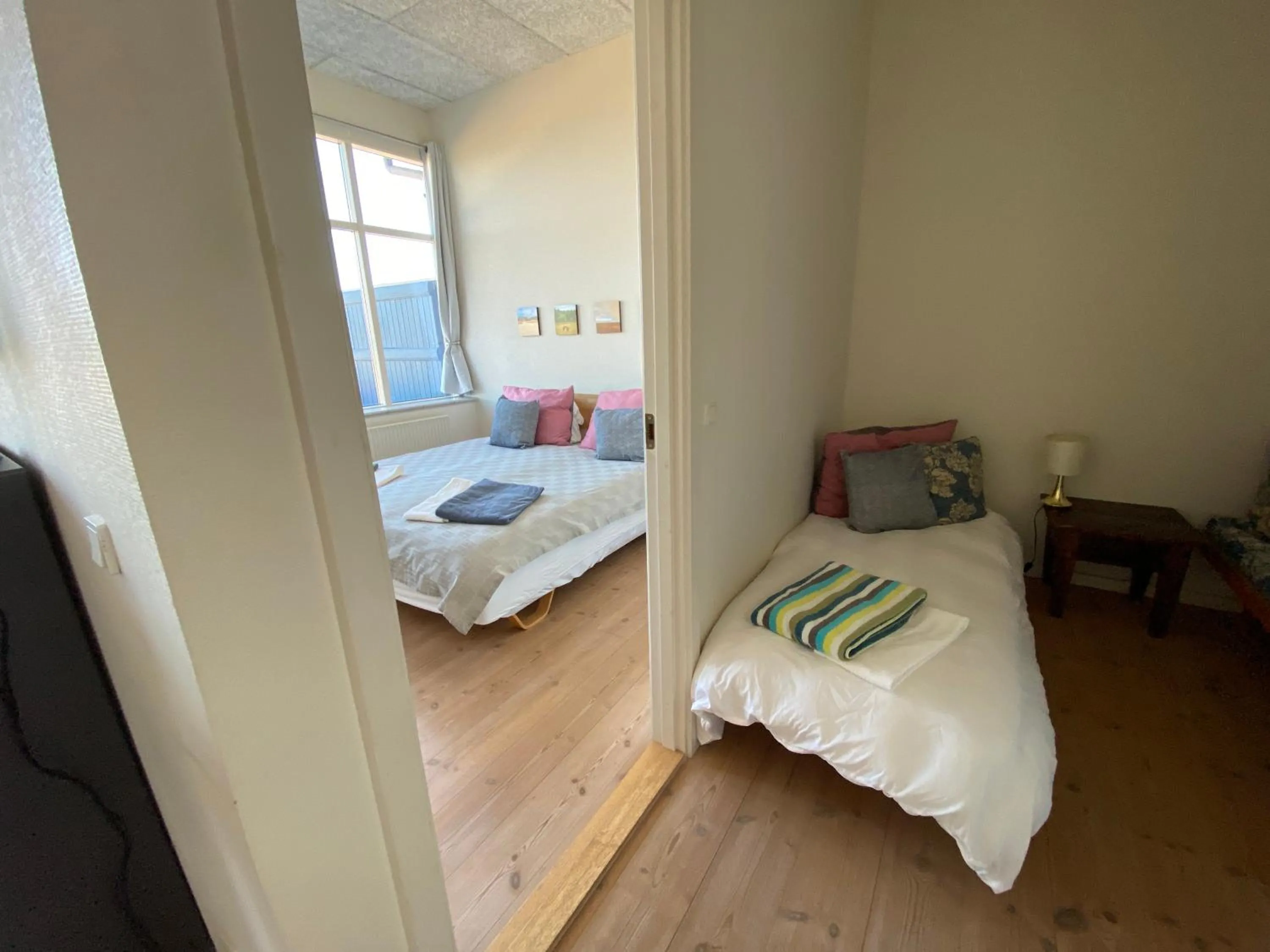 Bed in Skærven Beachfront Apartments and Cottage