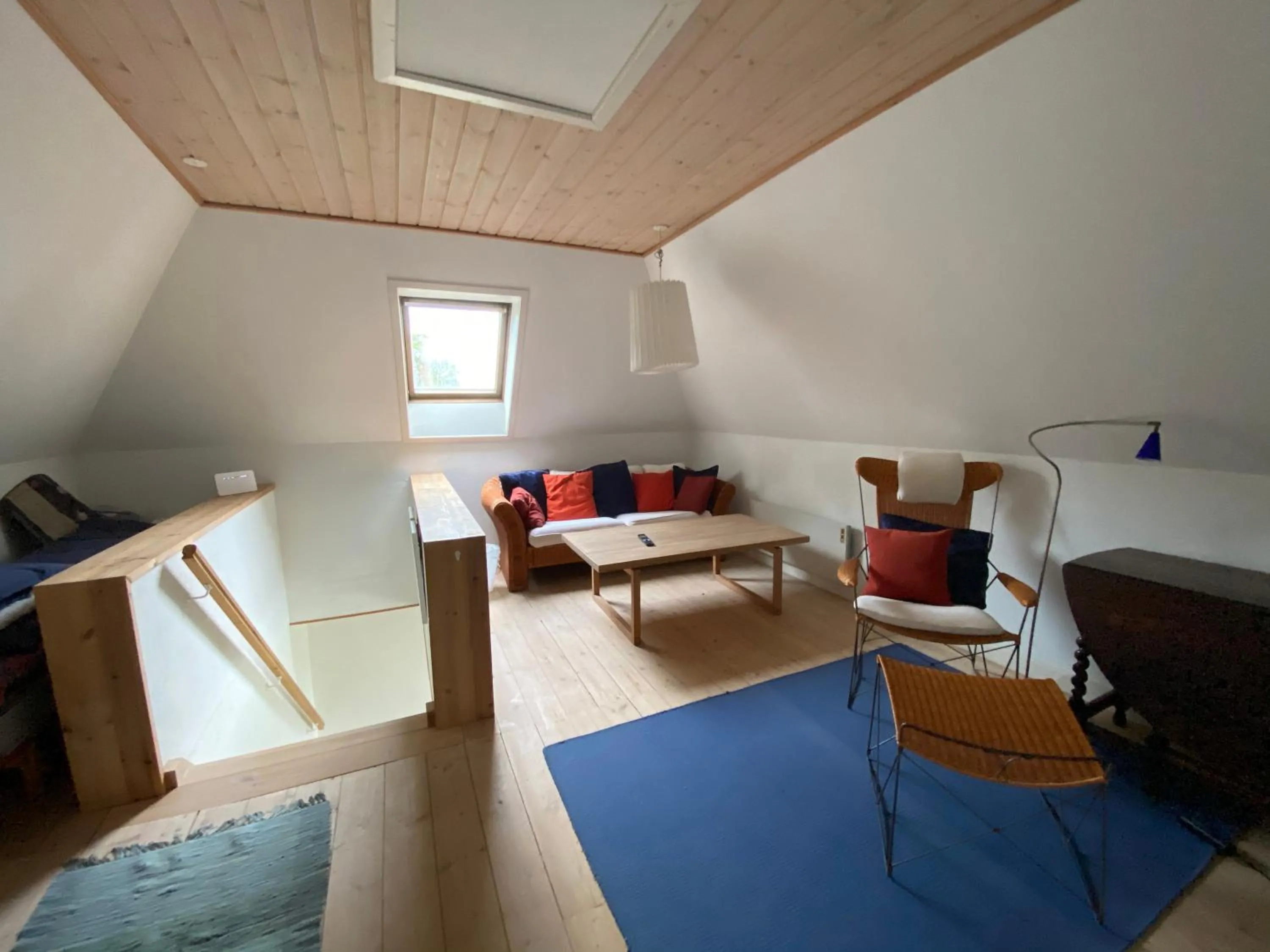 Living room in Skærven Beachfront Apartments and Cottage
