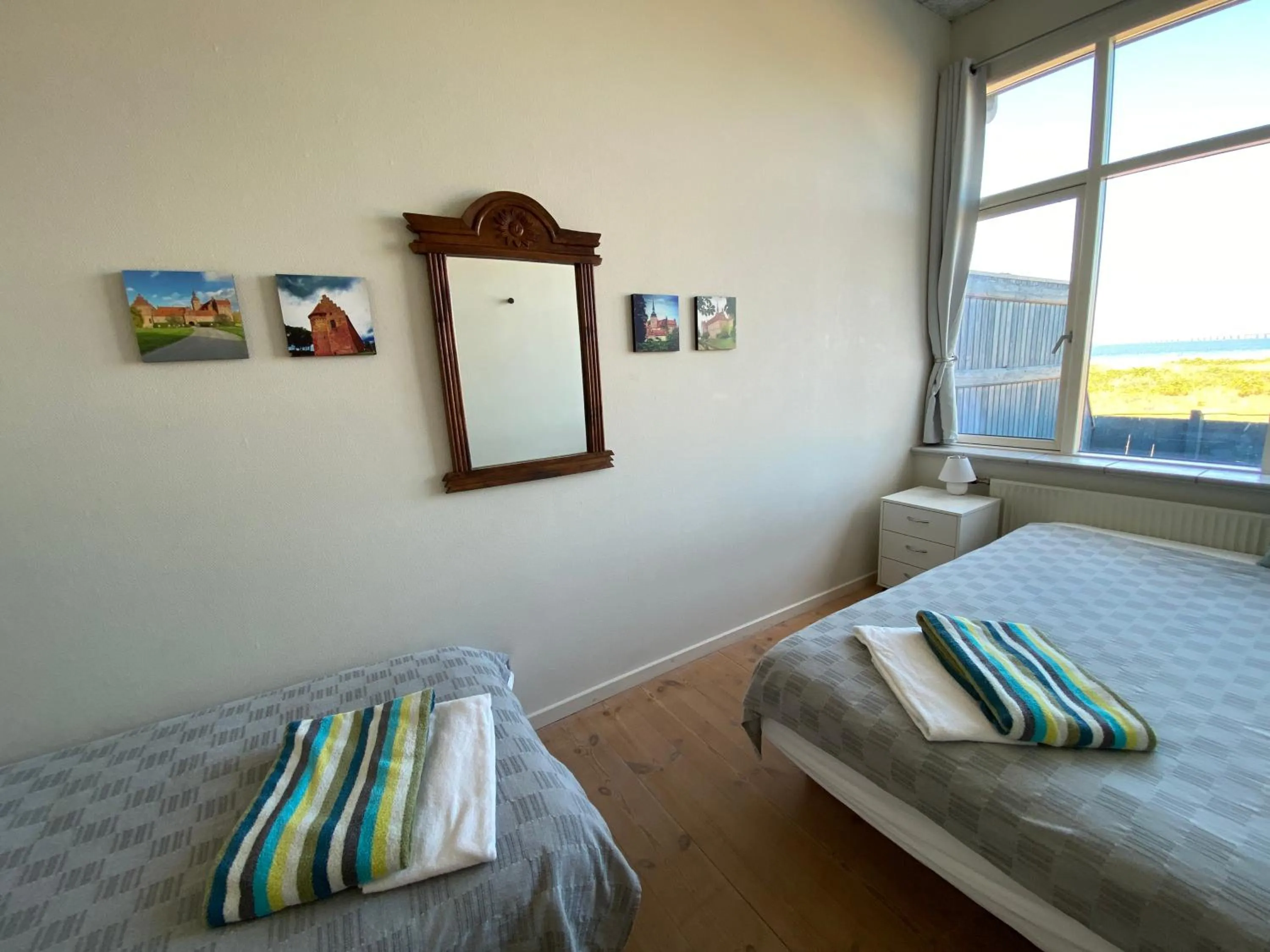 Bed in Skærven Beachfront Apartments and Cottage