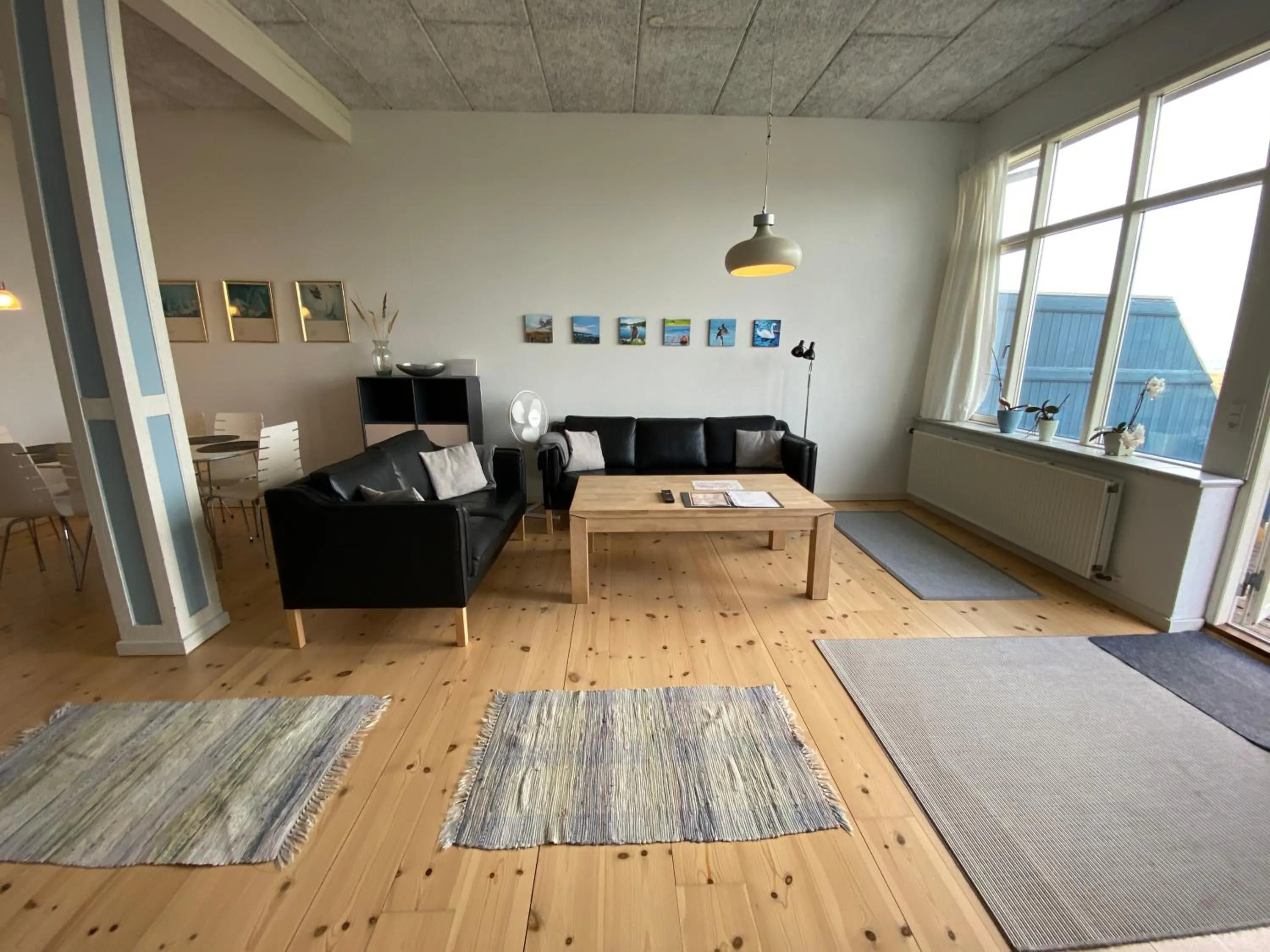 Living room in Skærven Beachfront Apartments and Cottage