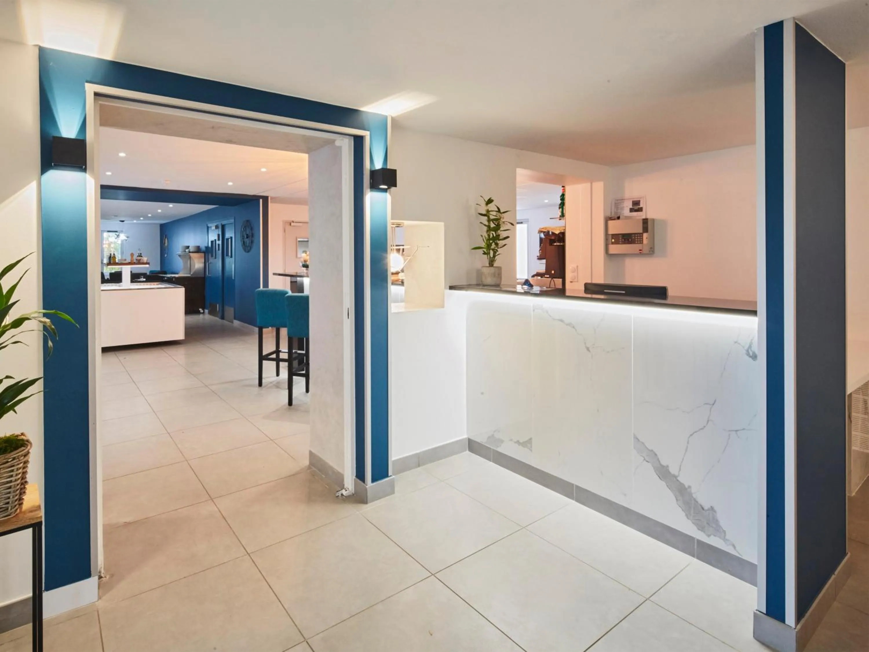 Lobby or reception in Kyriad Direct Bron Lyon Eurexpo