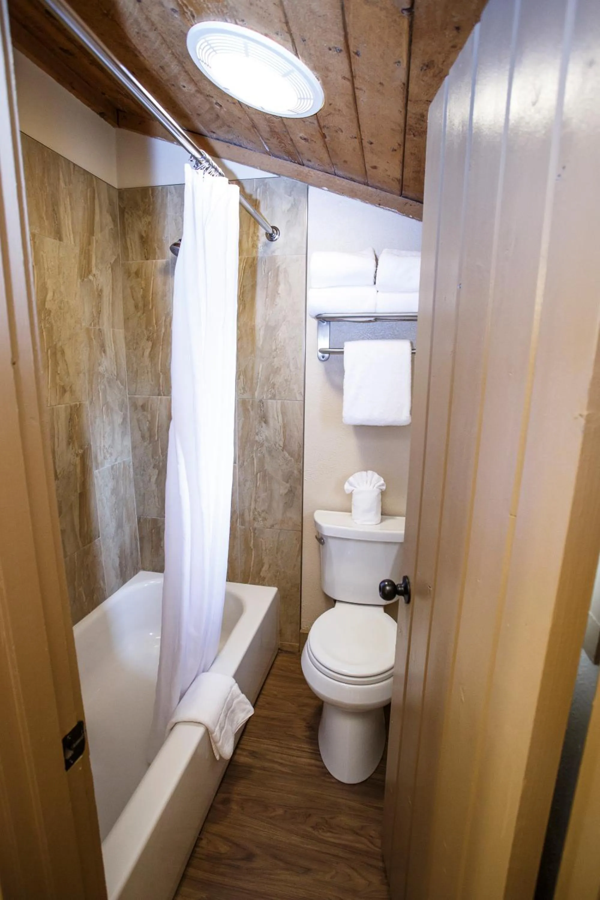 Bathroom in Chama Trails Motel