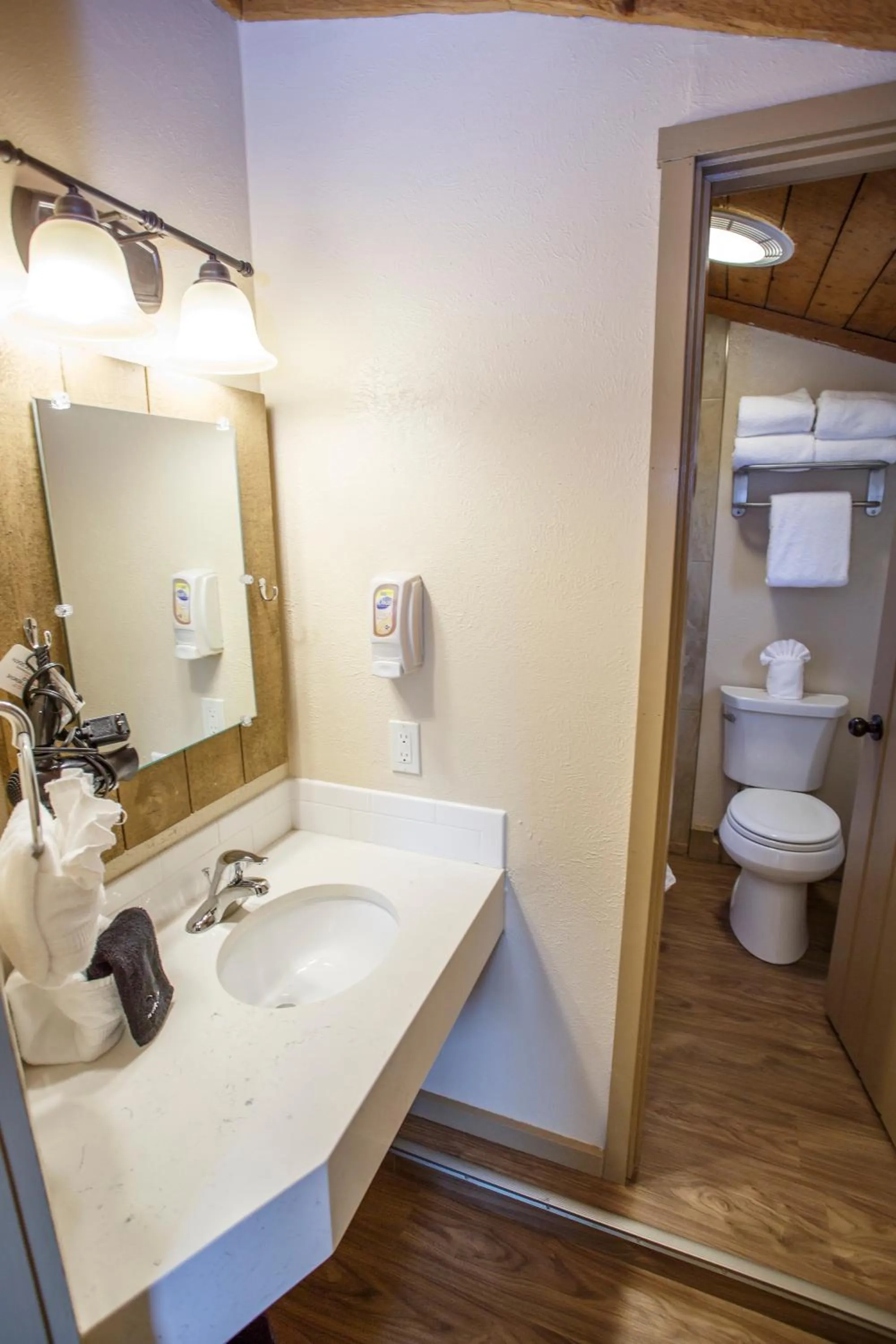 Bathroom in Chama Trails Motel