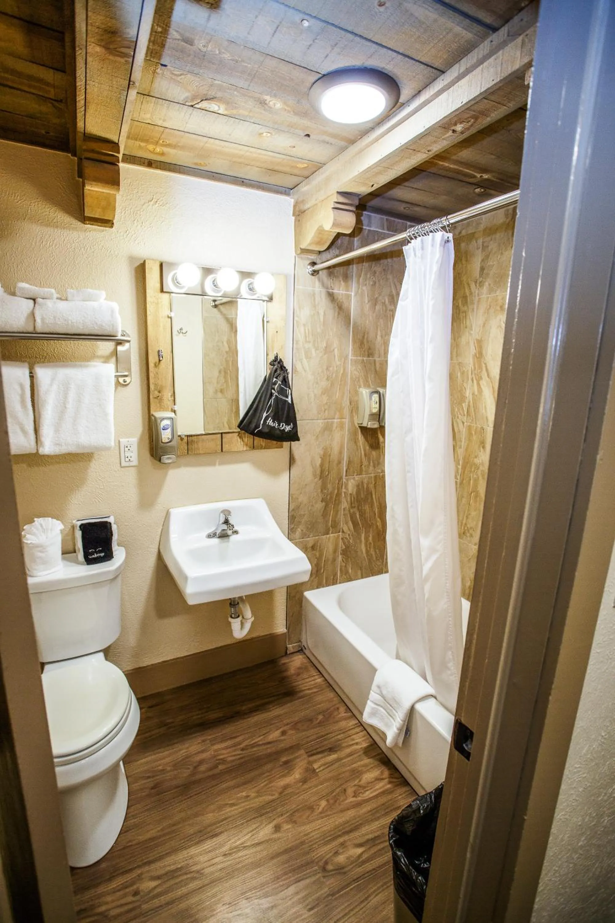 Bathroom in Chama Trails Motel