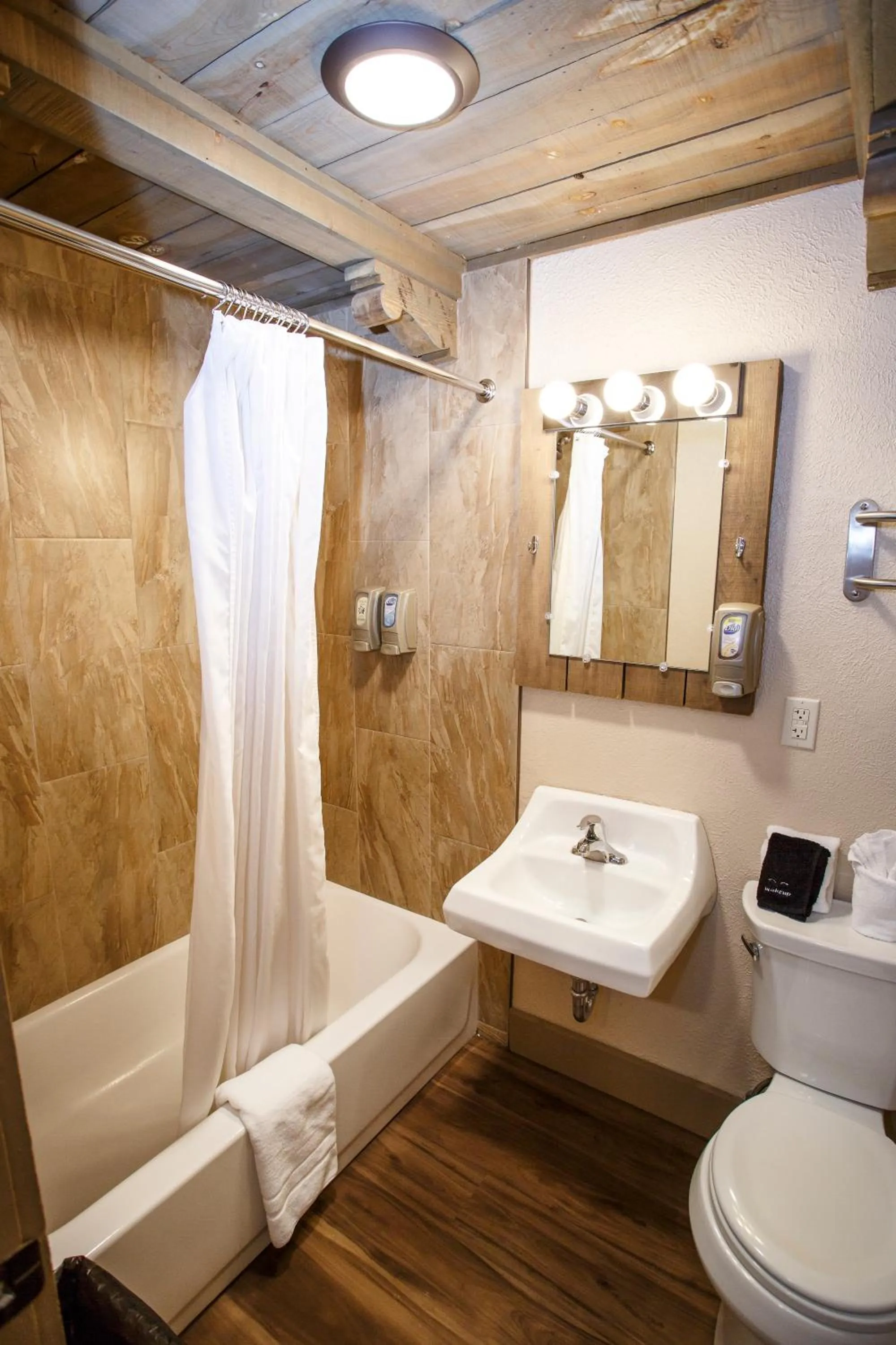 Bathroom in Chama Trails Motel