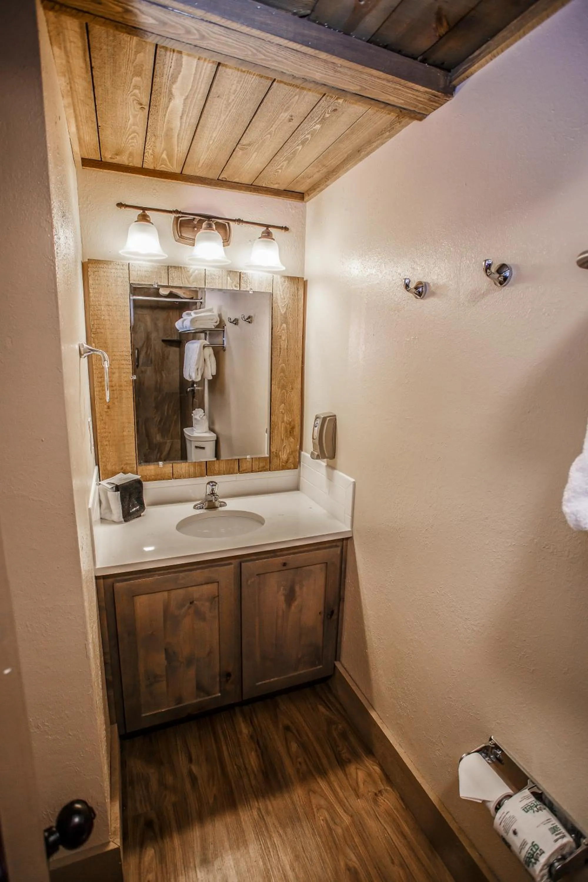 Bathroom in Chama Trails Motel