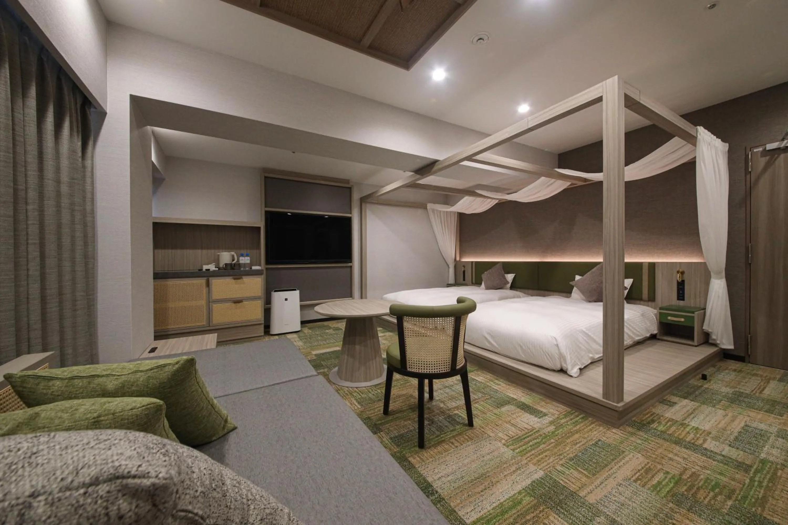 Bed in Spa World HOTEL&RESORT