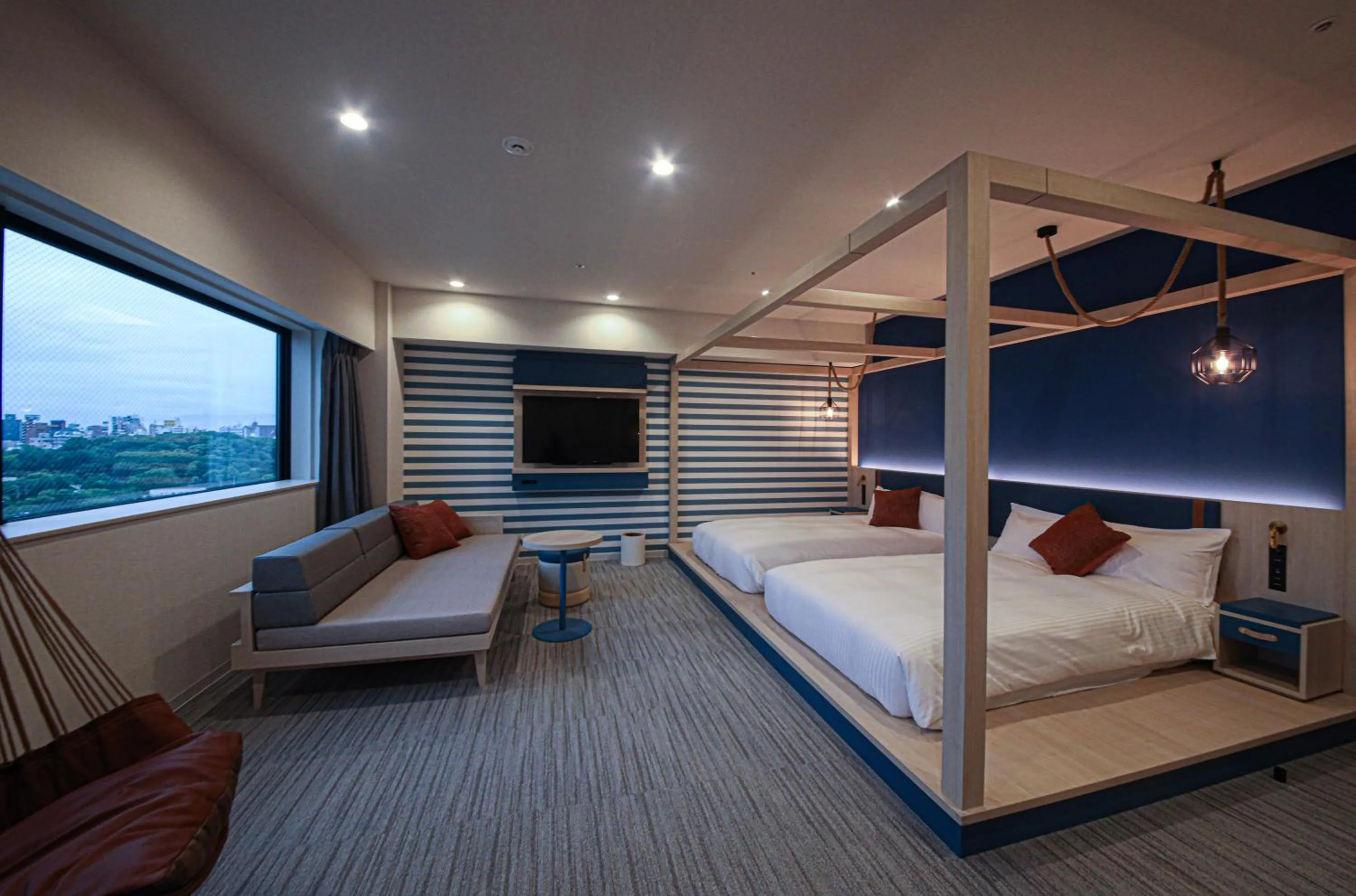 Bed in Spa World HOTEL&RESORT