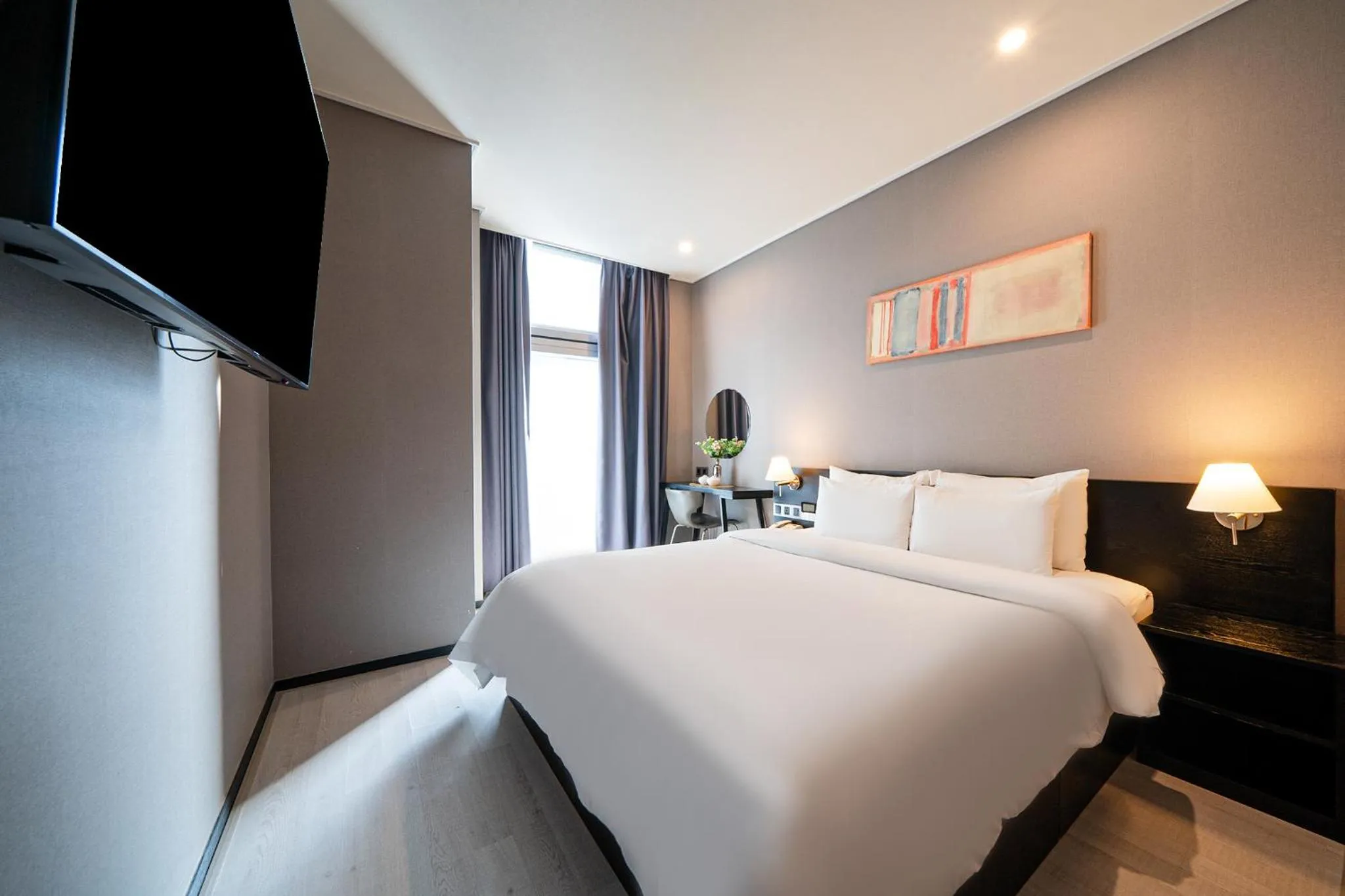 Bed in Ocean The Point Hotel Busan