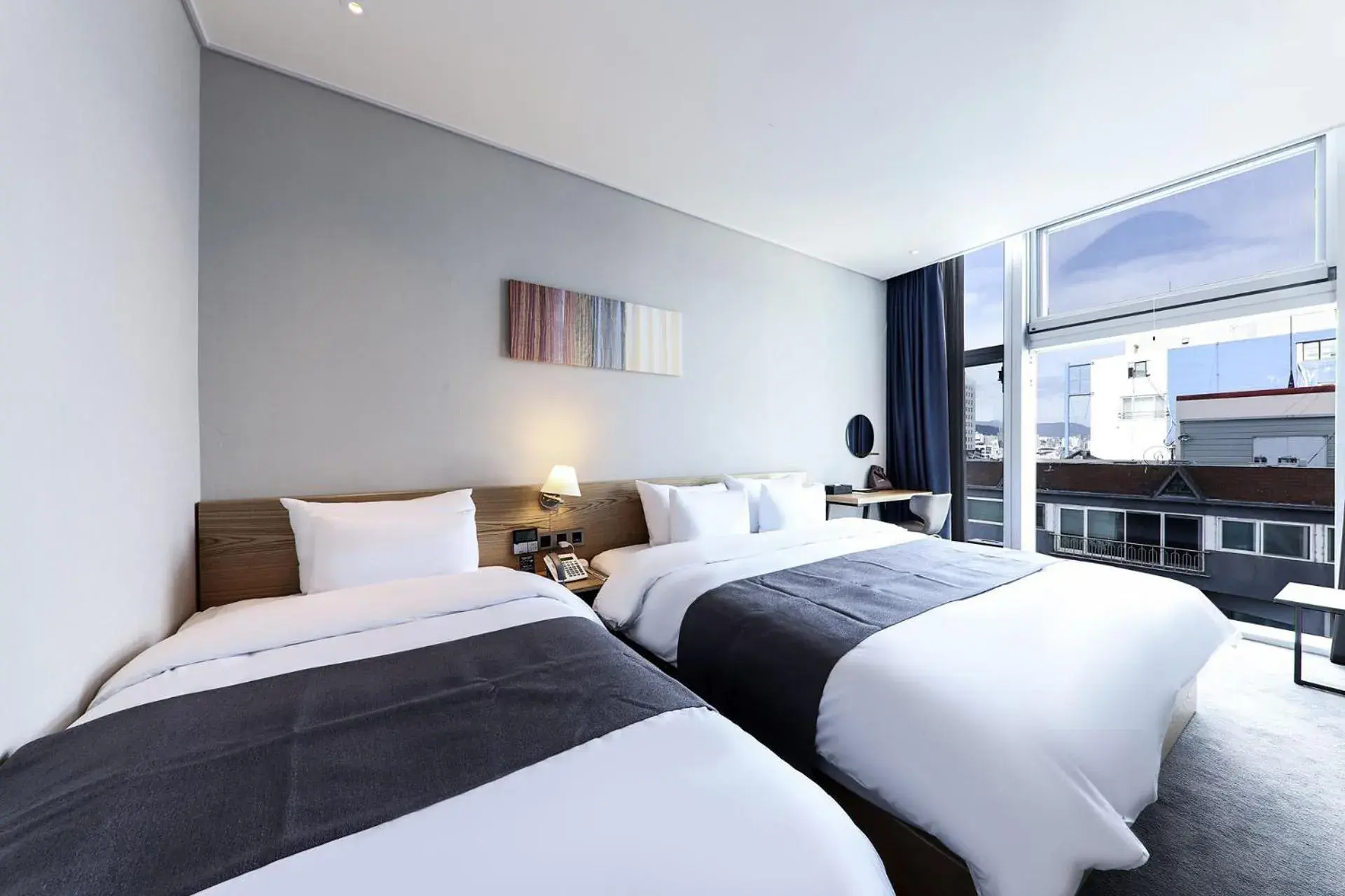 Bed in Ocean The Point Hotel Busan Bed in Ocean The Point Hotel Busan