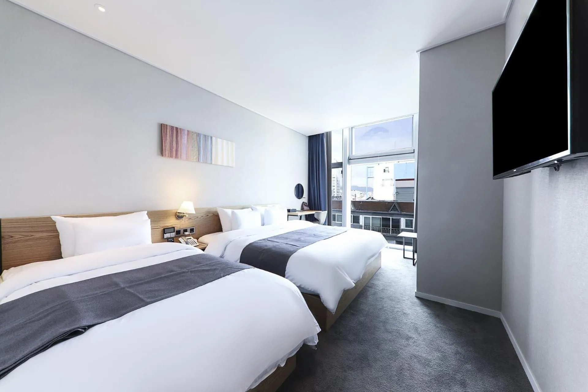 Bed in Ocean The Point Hotel Busan