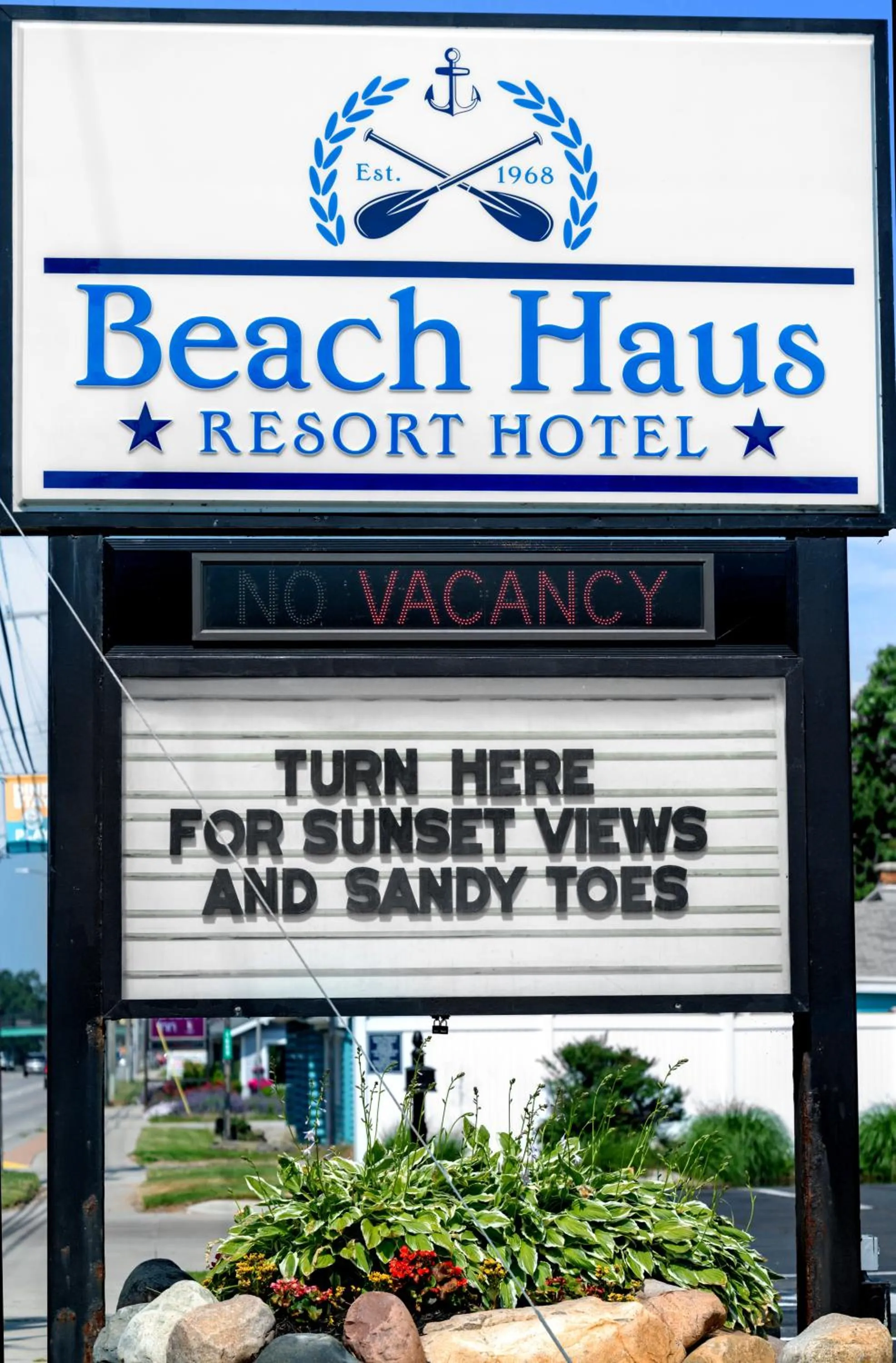 Property logo or sign in The Beach Haus - Traverse City