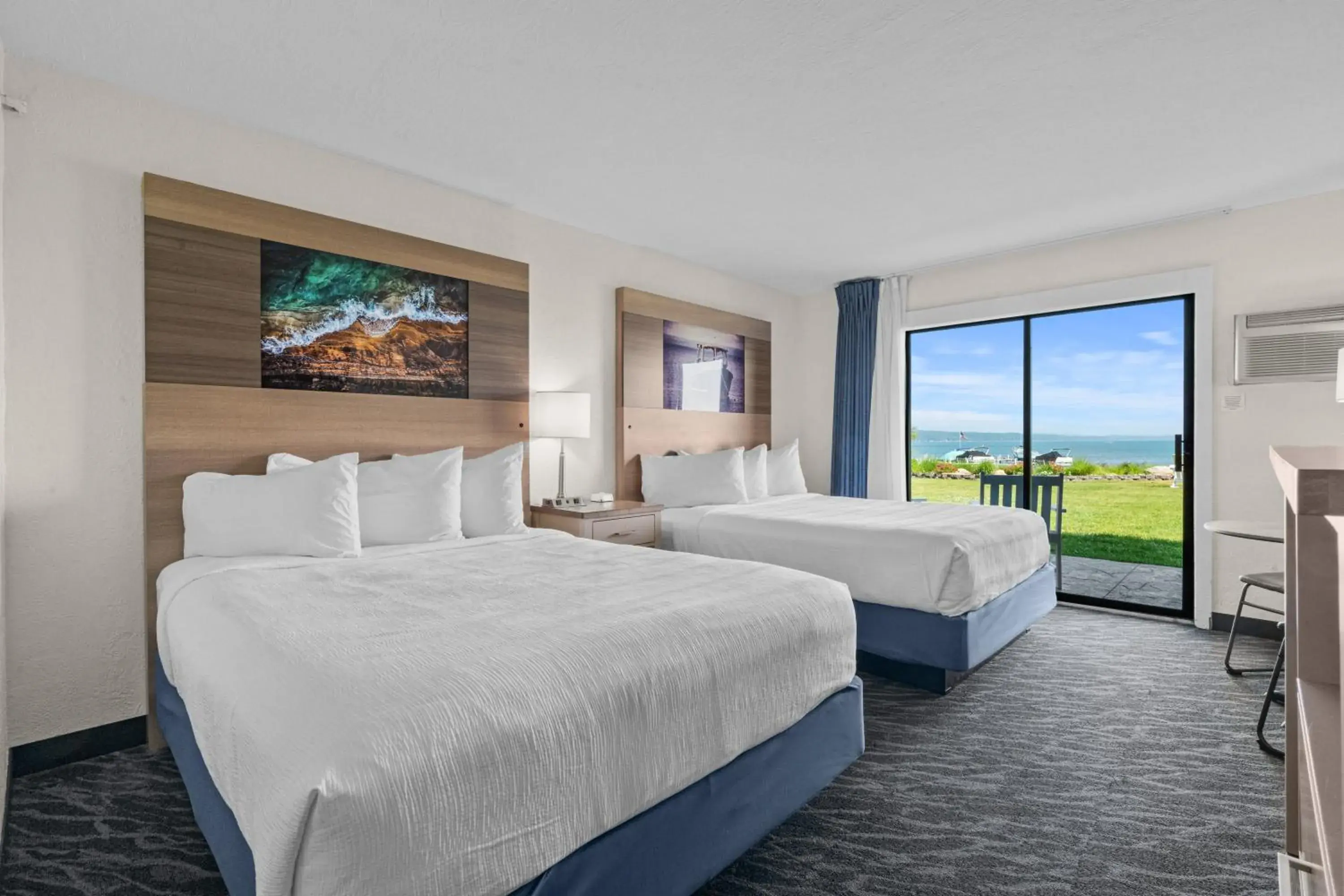 Bedroom, Bed in The Beach Haus - Traverse City Bedroom, Bed in The Beach Haus - Traverse City