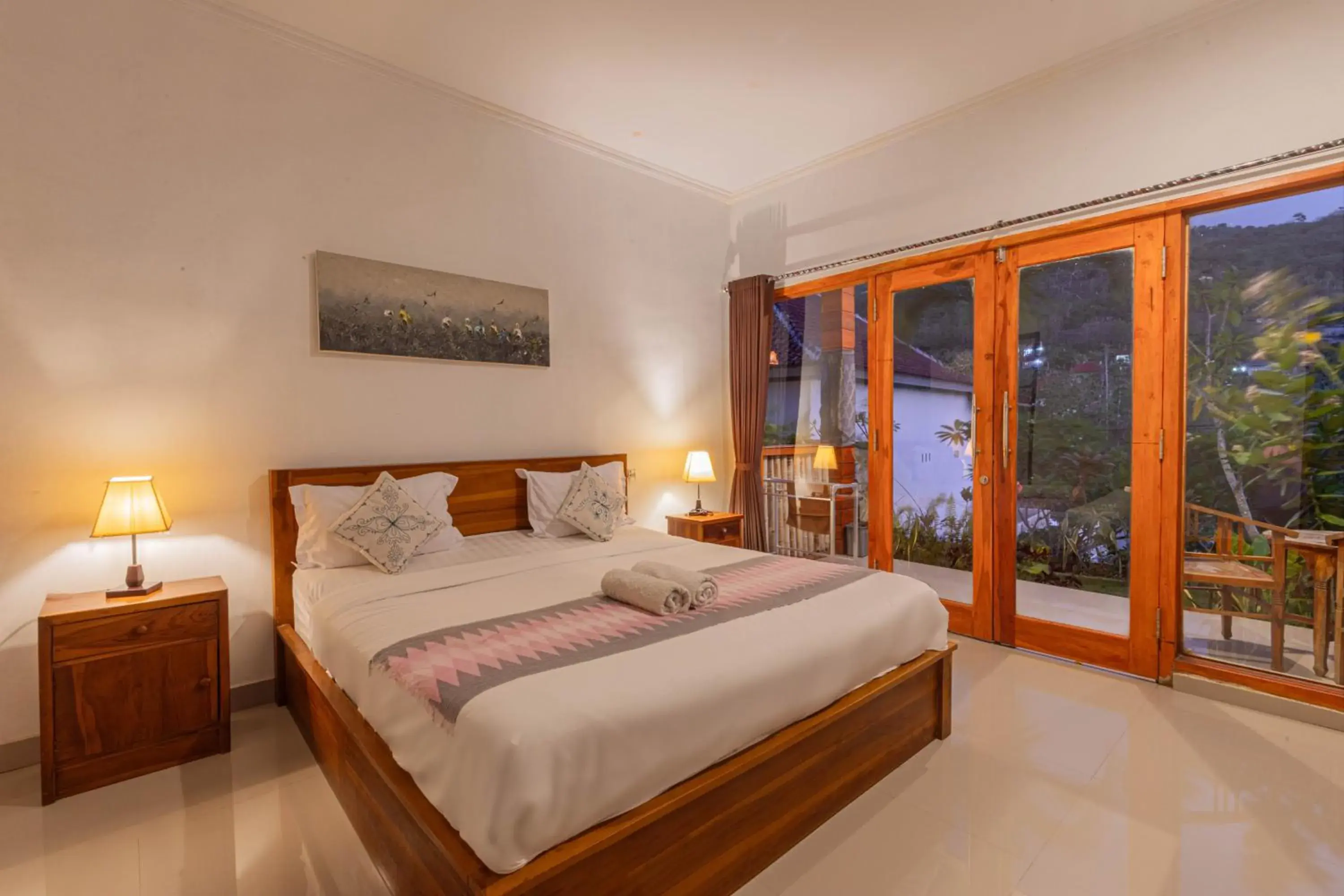 Bedroom, Bed in Bhavana Cottage Bedroom, Bed in Bhavana Cottage