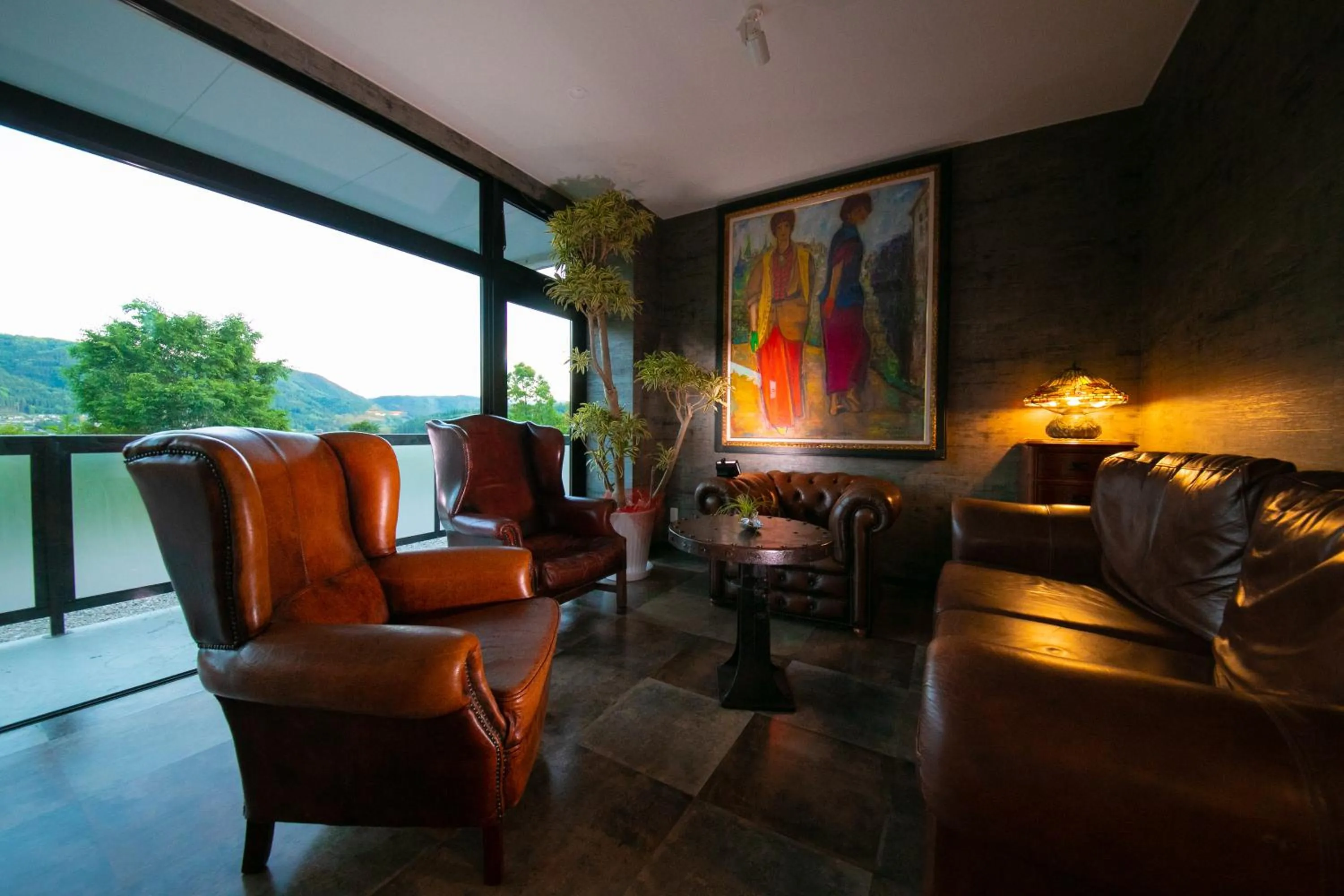 Lobby or reception in Hanare-no-Yado Yufuin ZEN