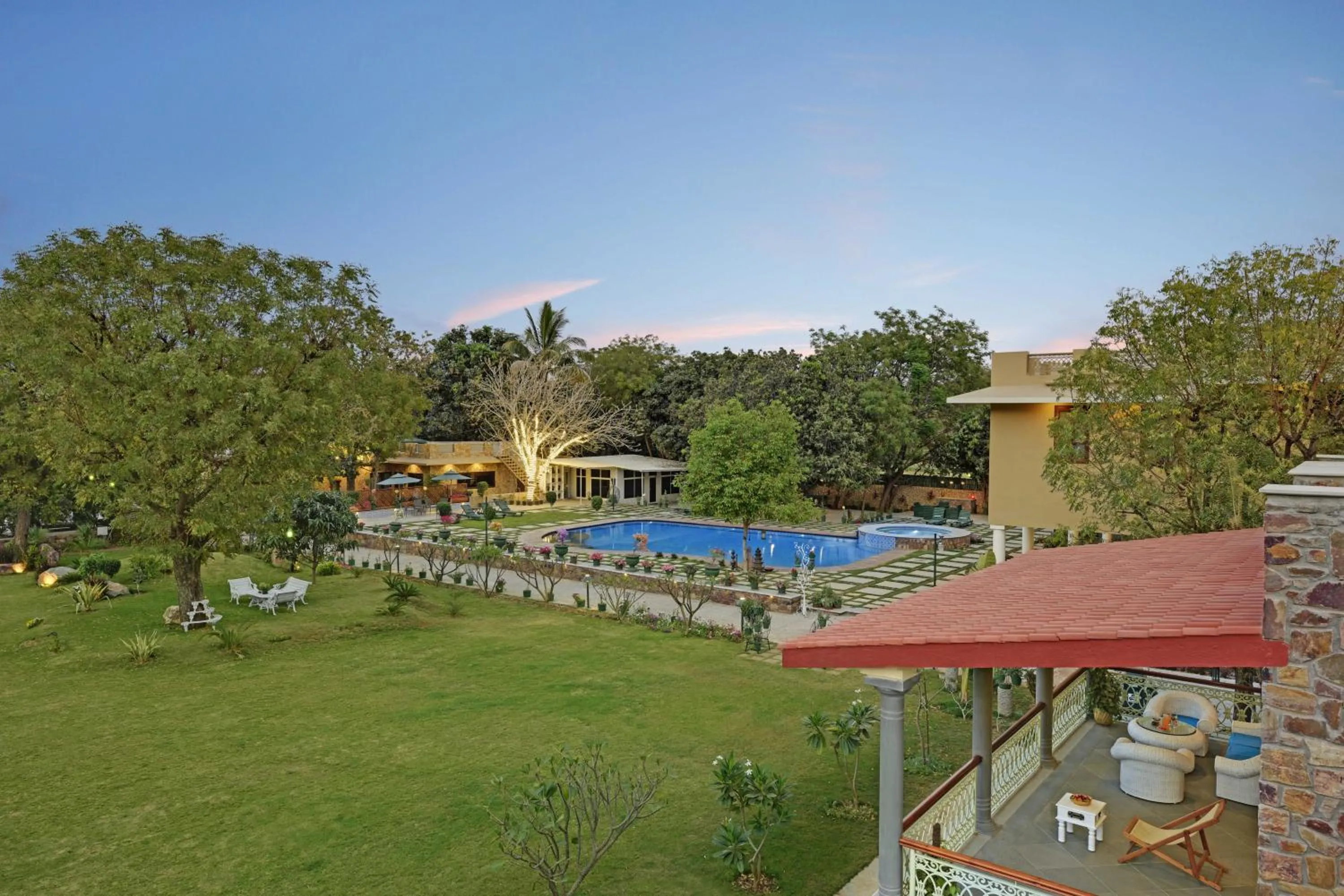 View (from property/room) in Vatsalya Vihar - A Luxury Pool Villas Resort
