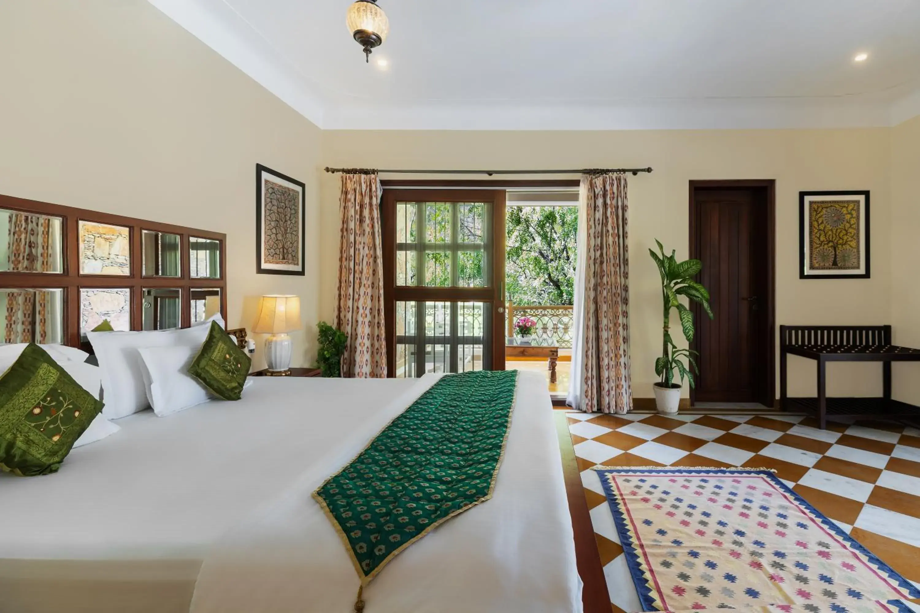Bedroom, Bed in Vatsalya Vihar - A Luxury Pool Villas Resort Bedroom, Bed in Vatsalya Vihar - A Luxury Pool Villas Resort