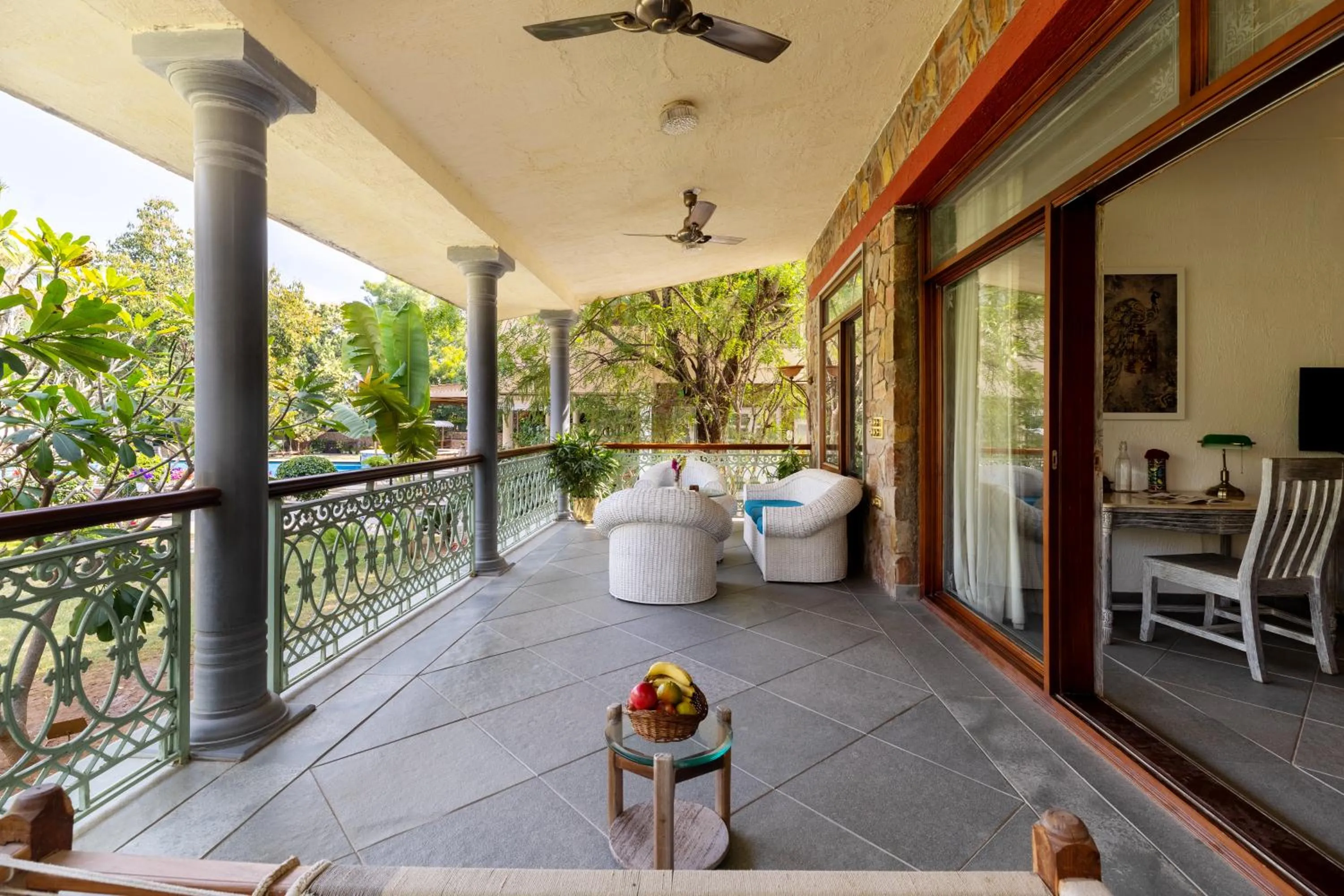 Balcony/Terrace in Vatsalya Vihar - A Luxury Pool Villas Resort