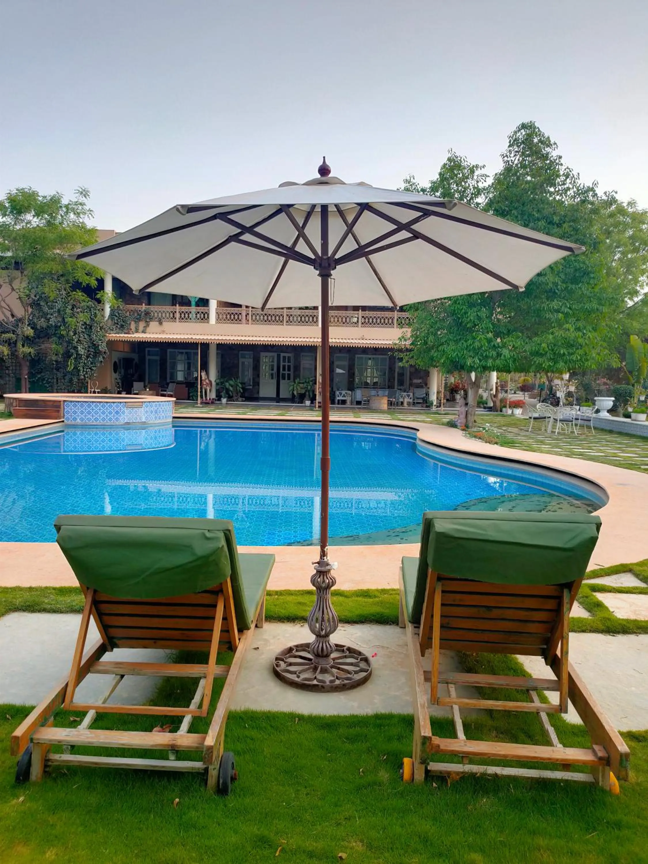 Swimming pool in Vatsalya Vihar - A Luxury Pool Villas Resort