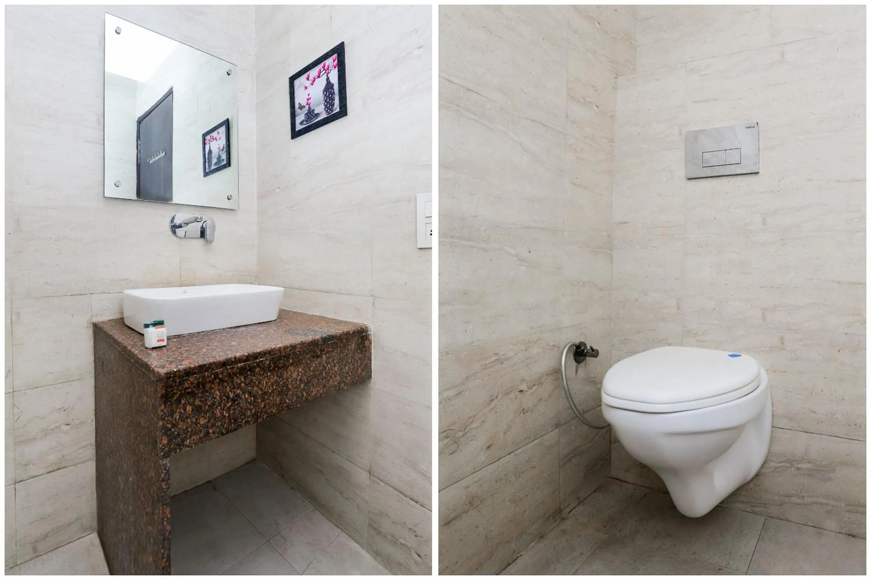 Bathroom in Hotel O Shri Sai