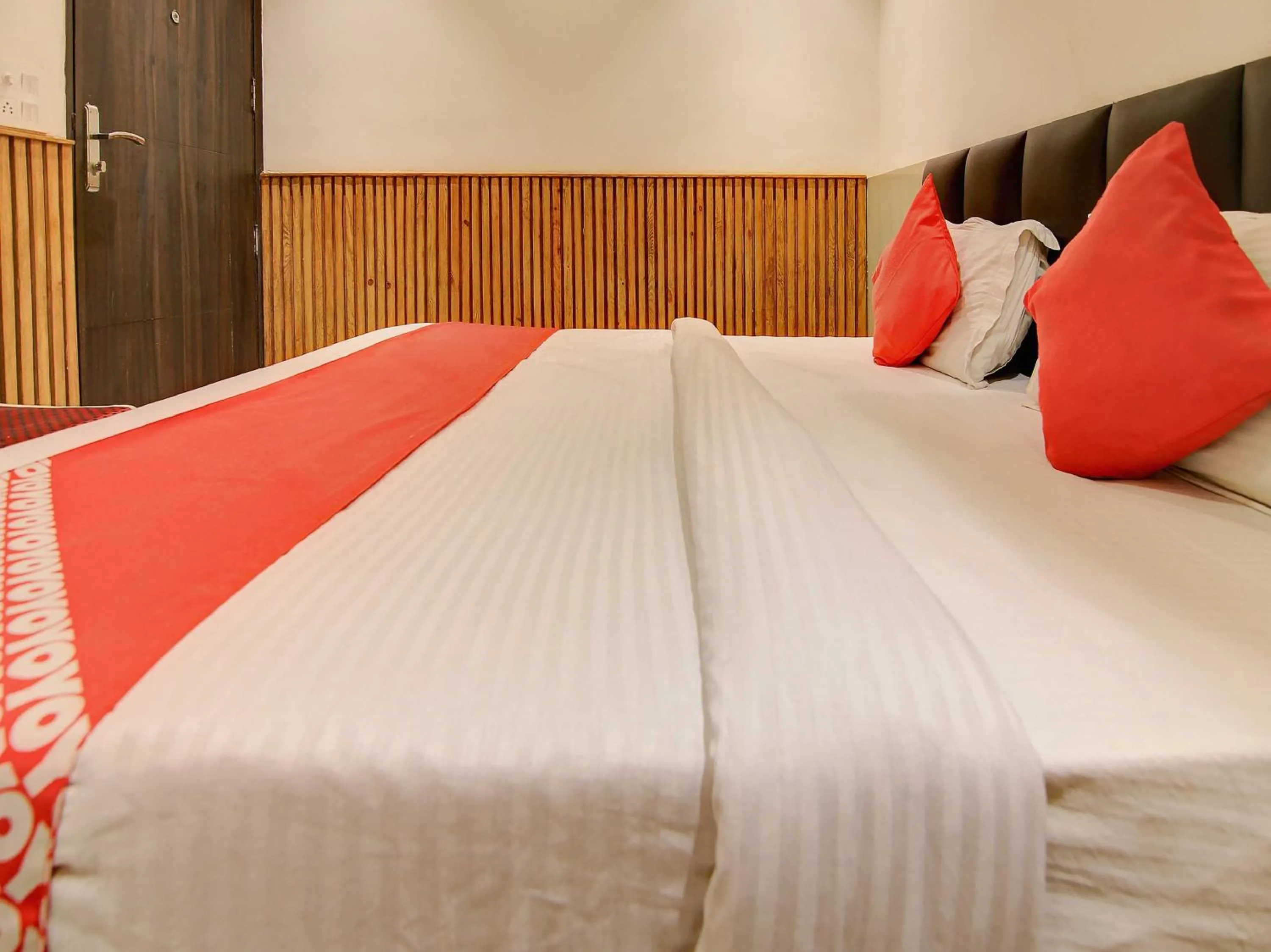 Bedroom, Bed in Hotel O Shri Sai