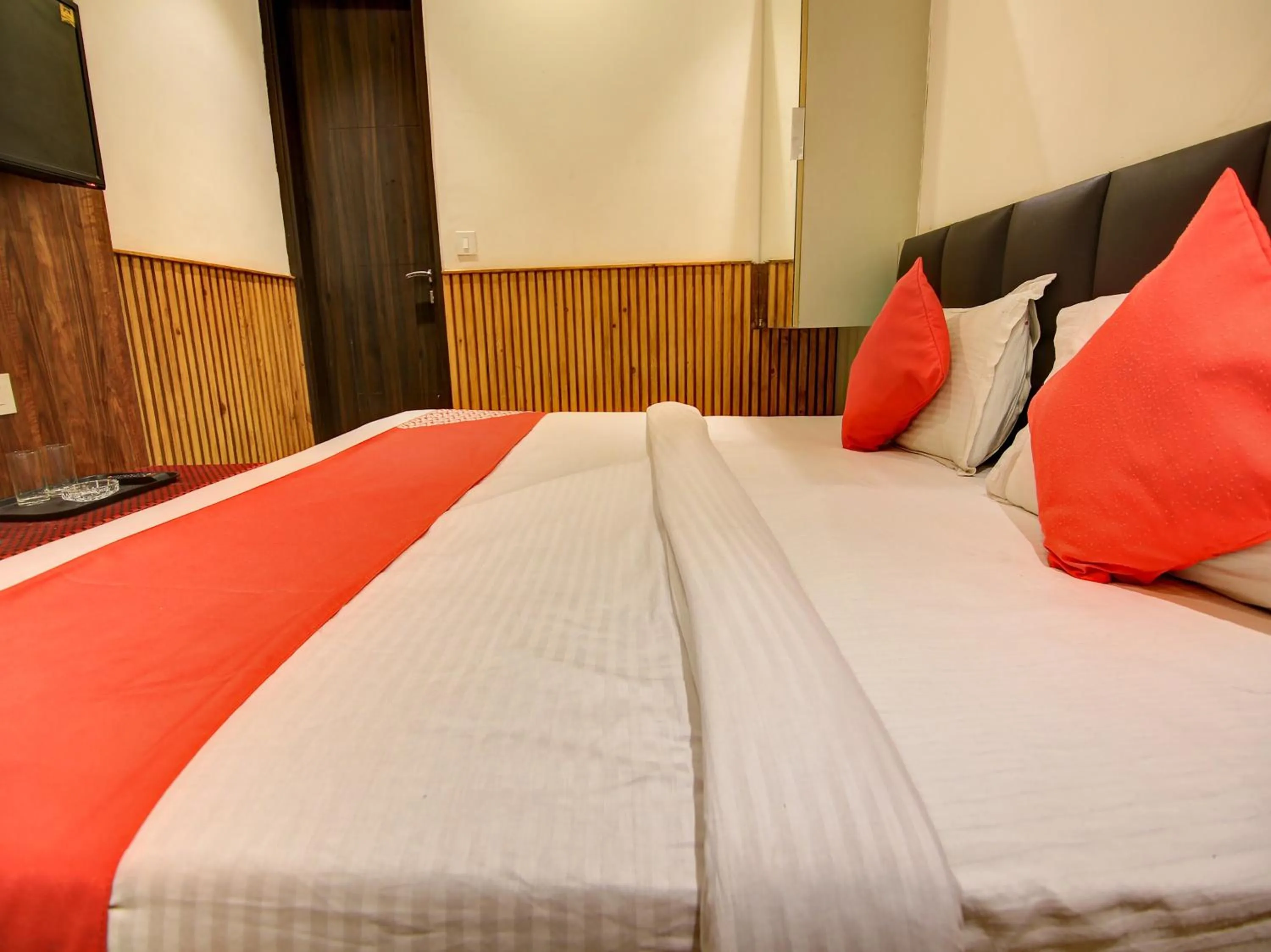 Bedroom in Hotel O Shri Sai