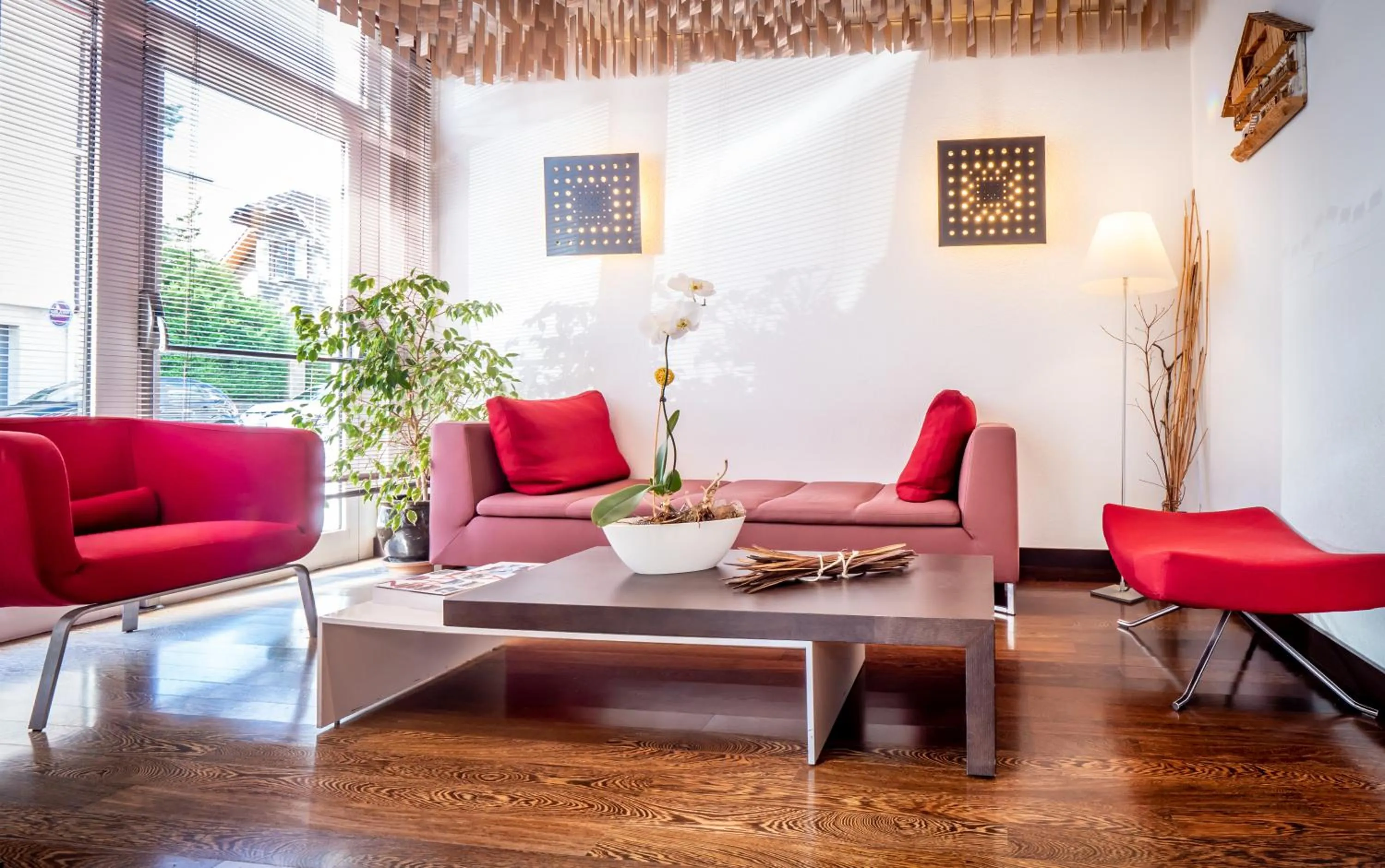 Lobby or reception in Hôtel de Bonlieu