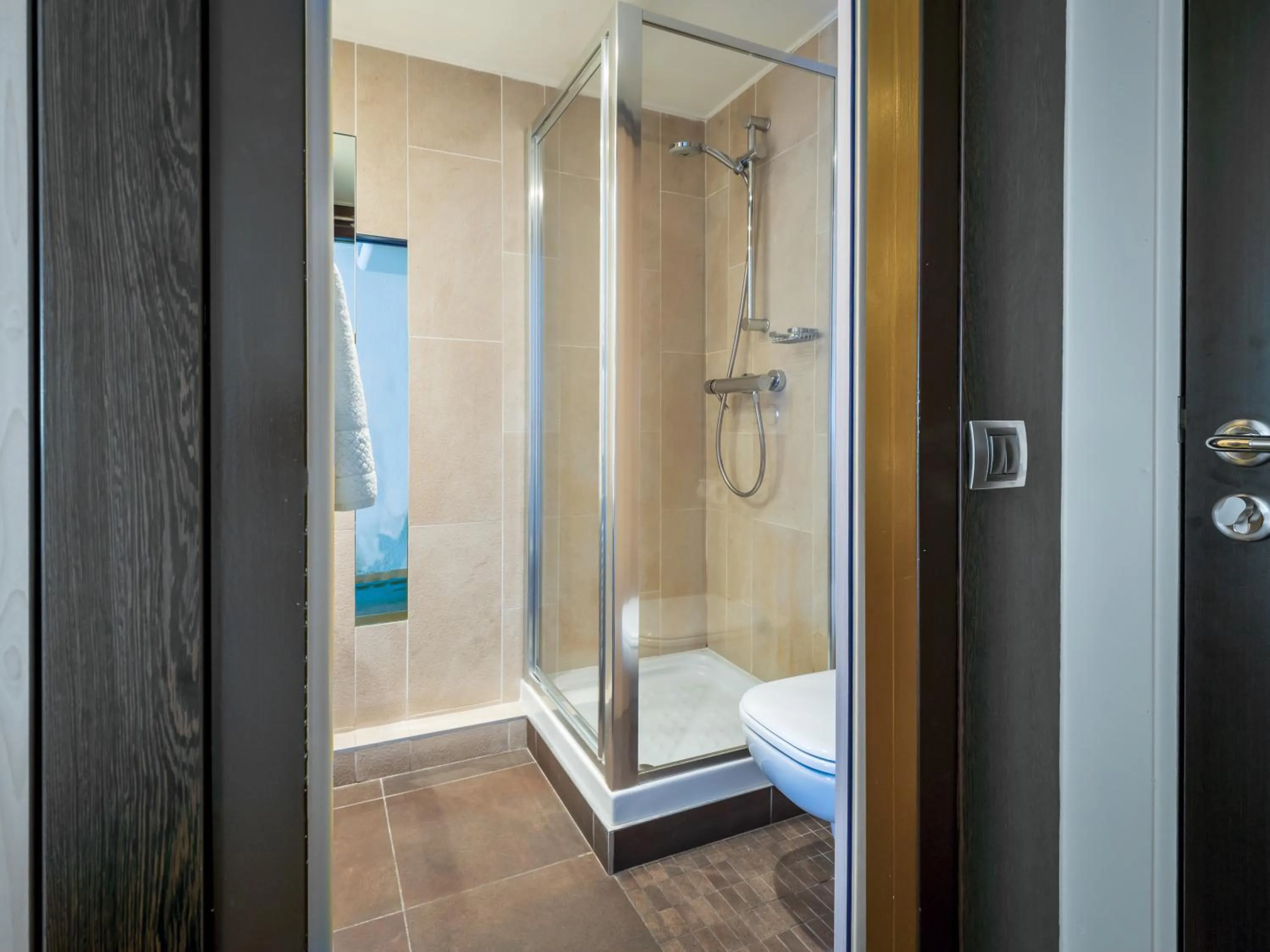 Bathroom in Hôtel de Bonlieu