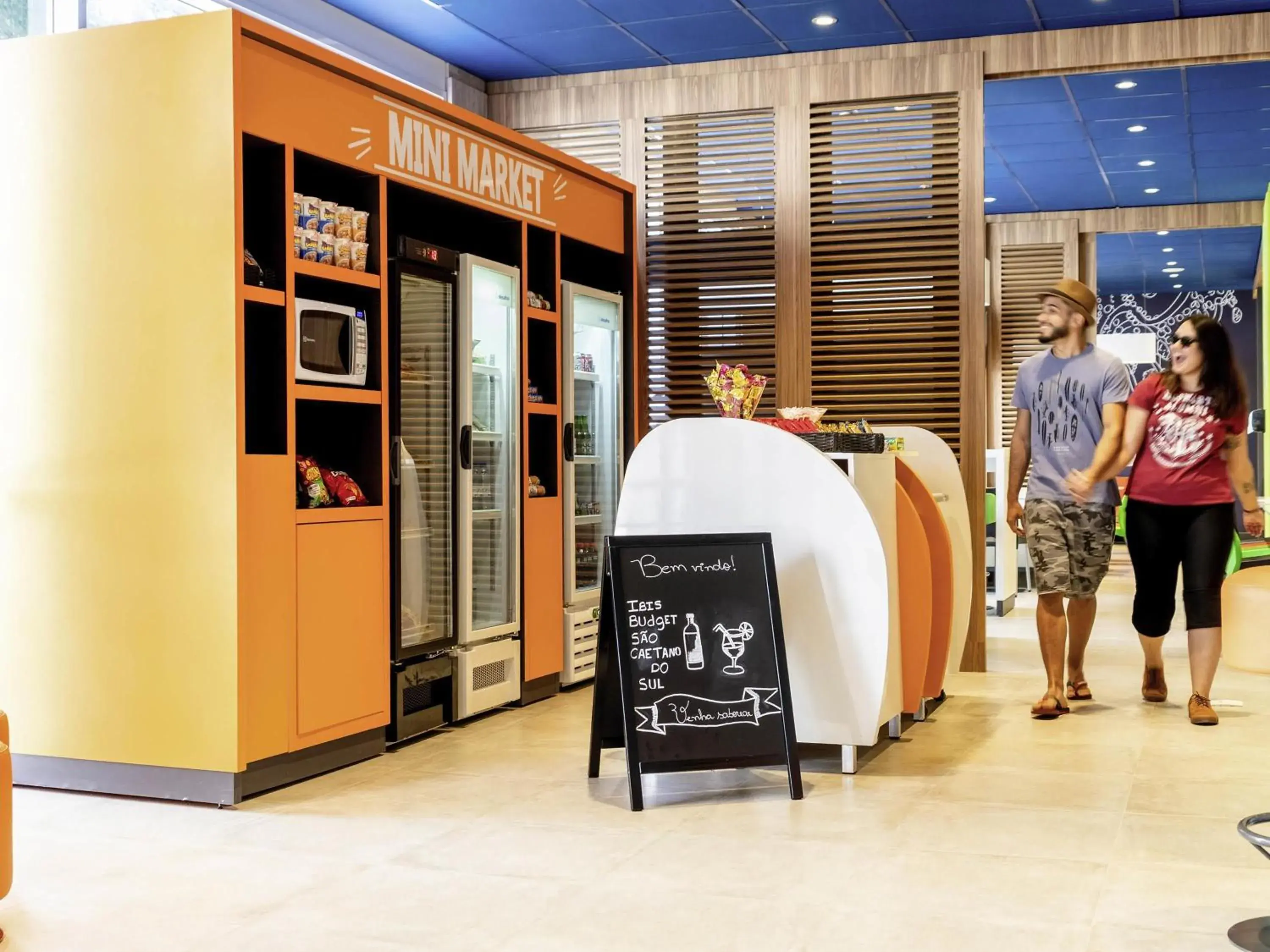 Lounge or bar in ibis budget Sao Caetano Lounge or bar in ibis budget Sao Caetano