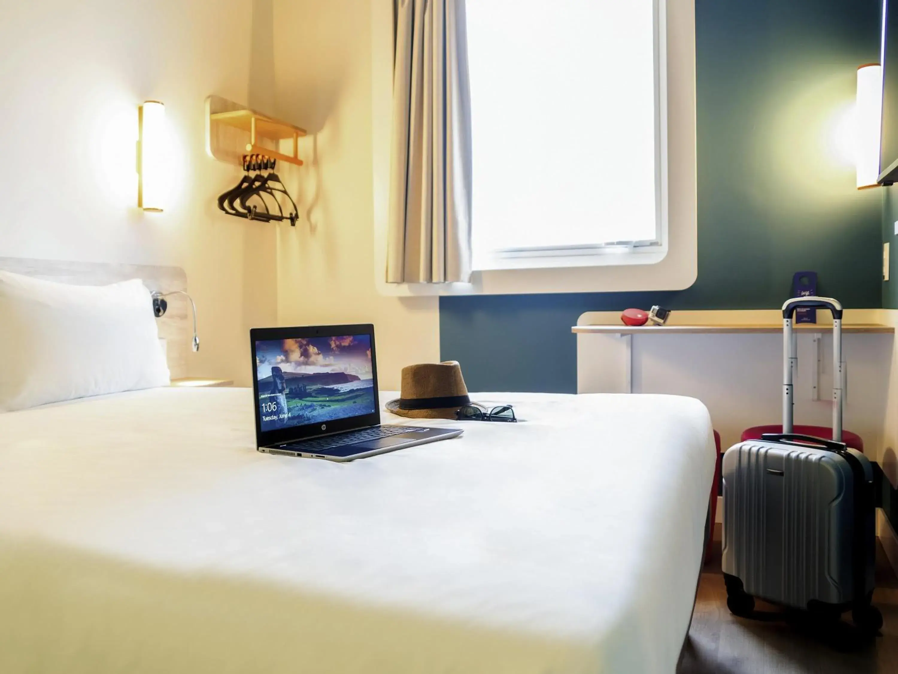 Bedroom, Bed in ibis budget Sao Caetano Bedroom, Bed in ibis budget Sao Caetano