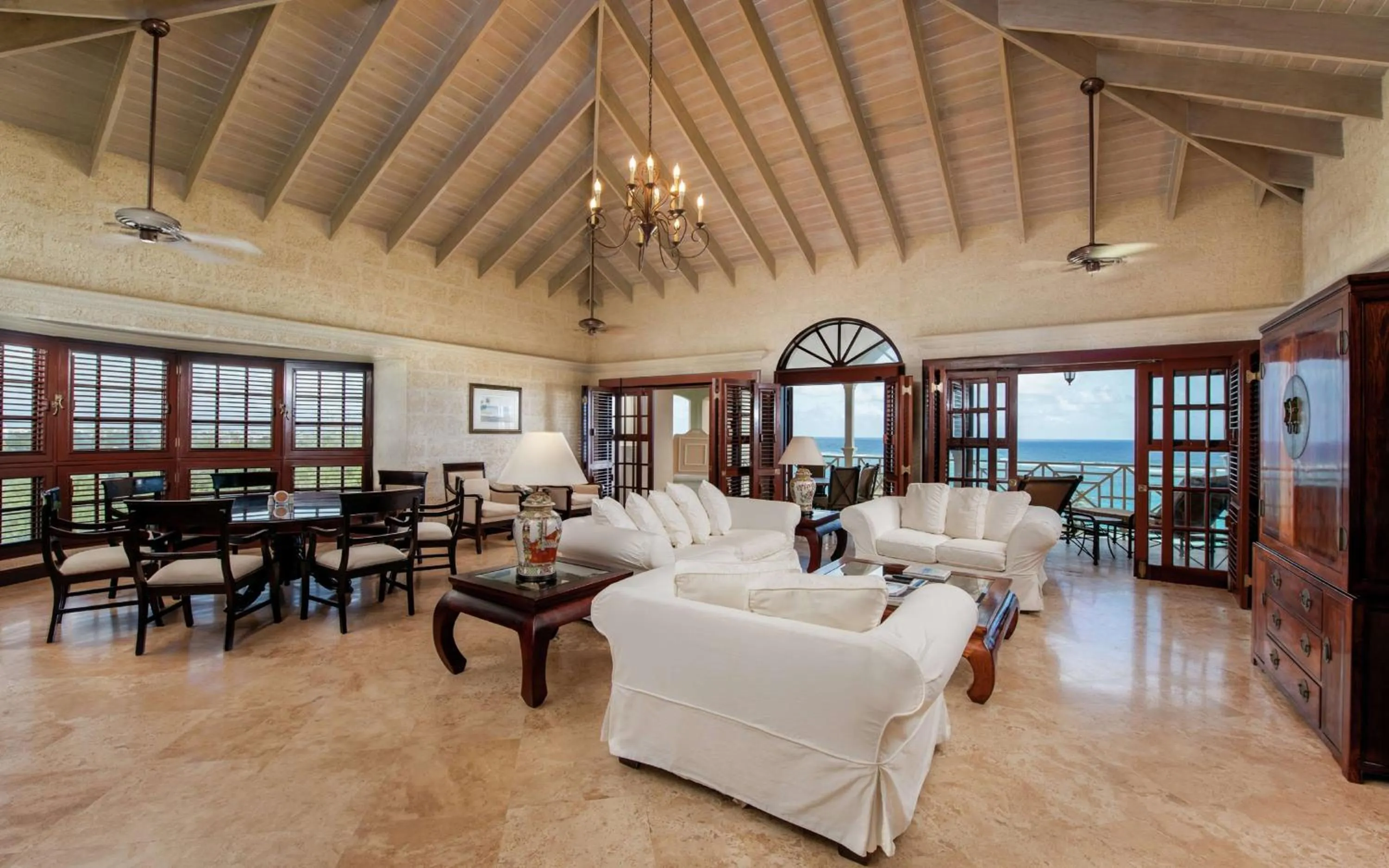 Living room in Hilton Grand Vacations Club The Crane Barbados