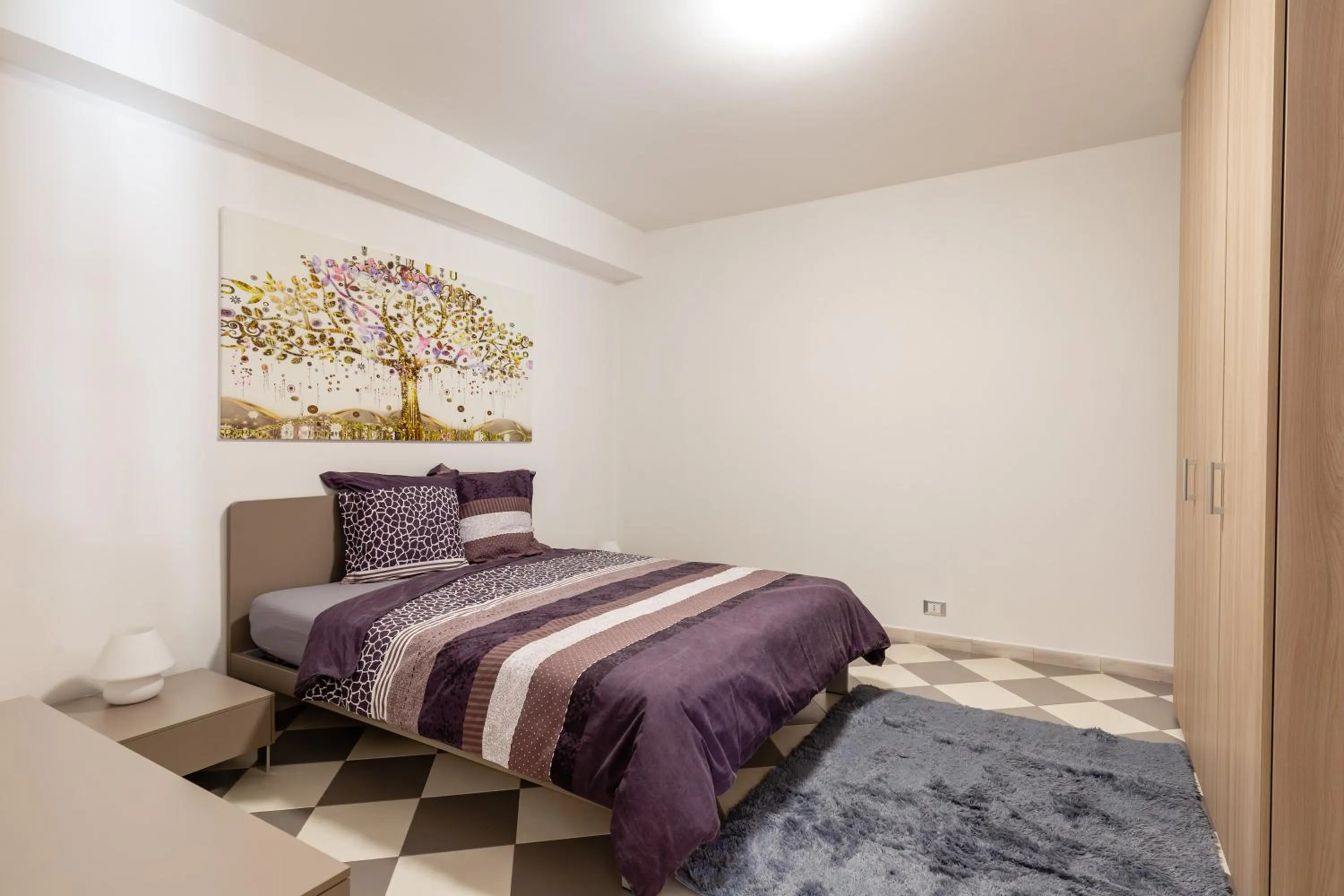 Bed in Residenza del Duca - Casteldaccia 2 camere