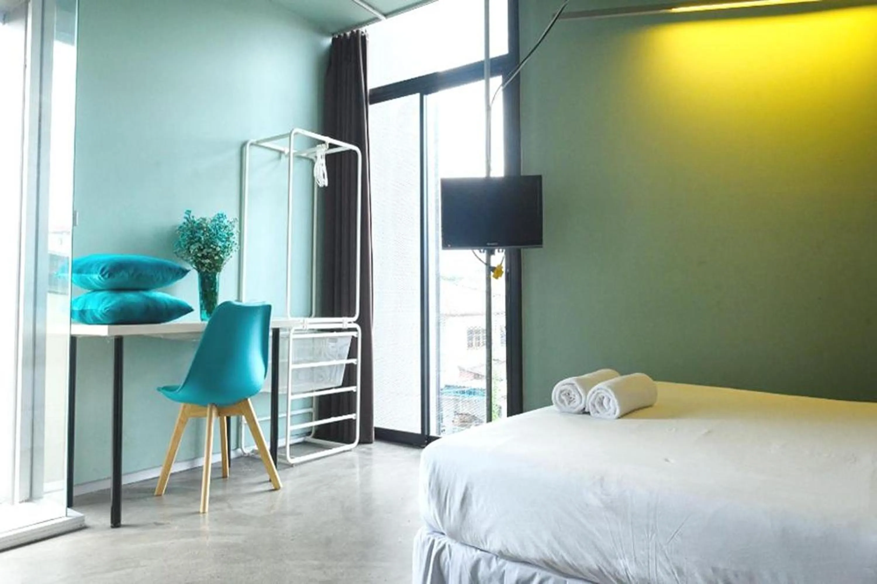 Bed in HeyHa House ChiangMai