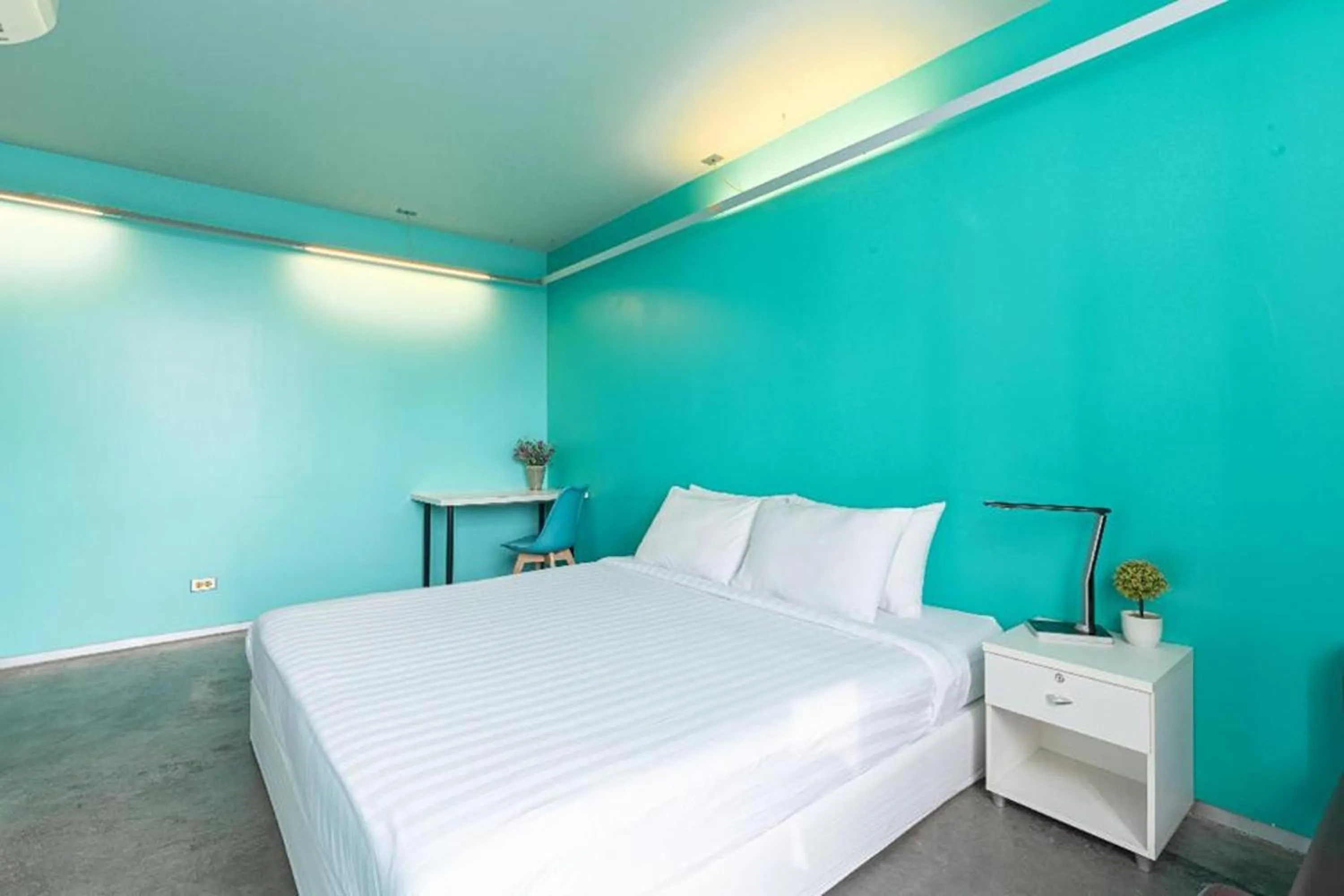 Bed in HeyHa House ChiangMai