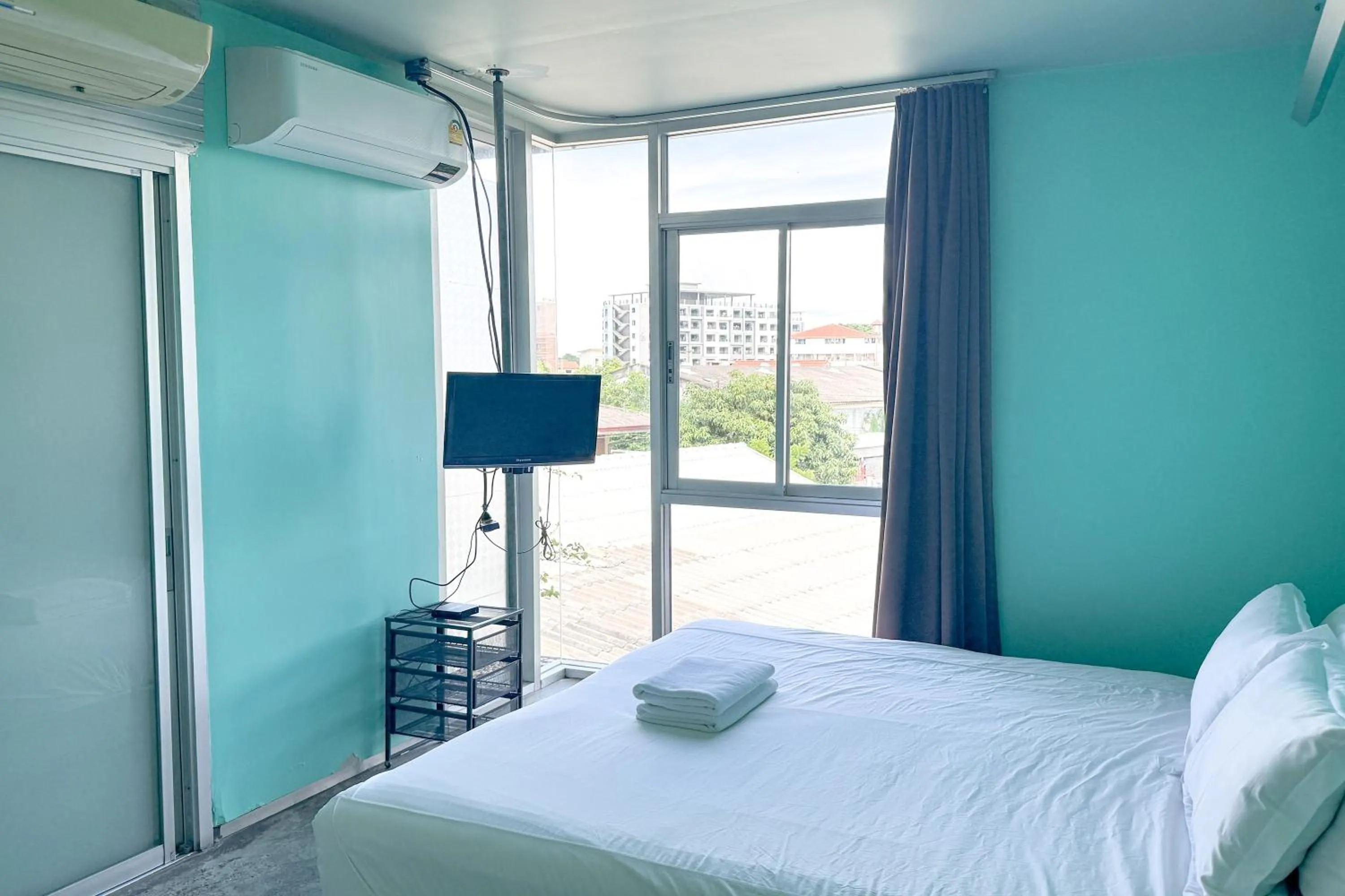 Bed in HeyHa House ChiangMai